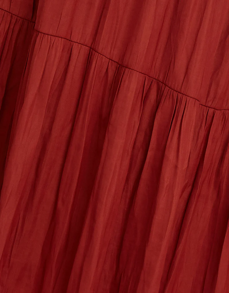 3 Tier Satin Skirt - Image 15