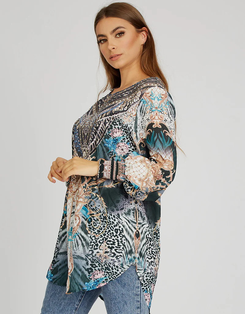 Abbigail Beaded Top - Image 2