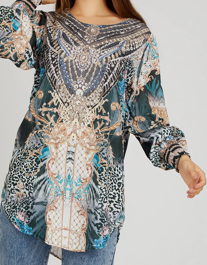 Abbigail Beaded Top - Image 5