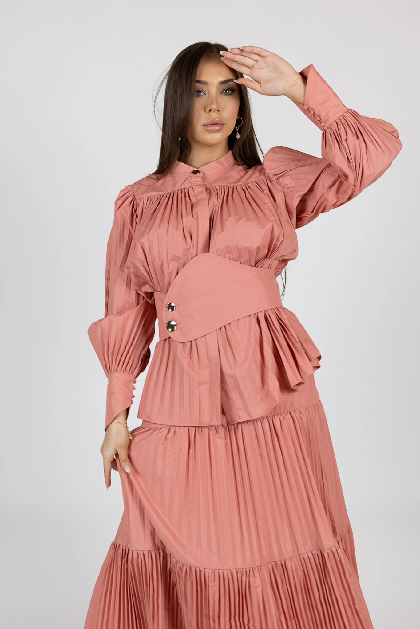 Acacia Belted Blouse - Image 11