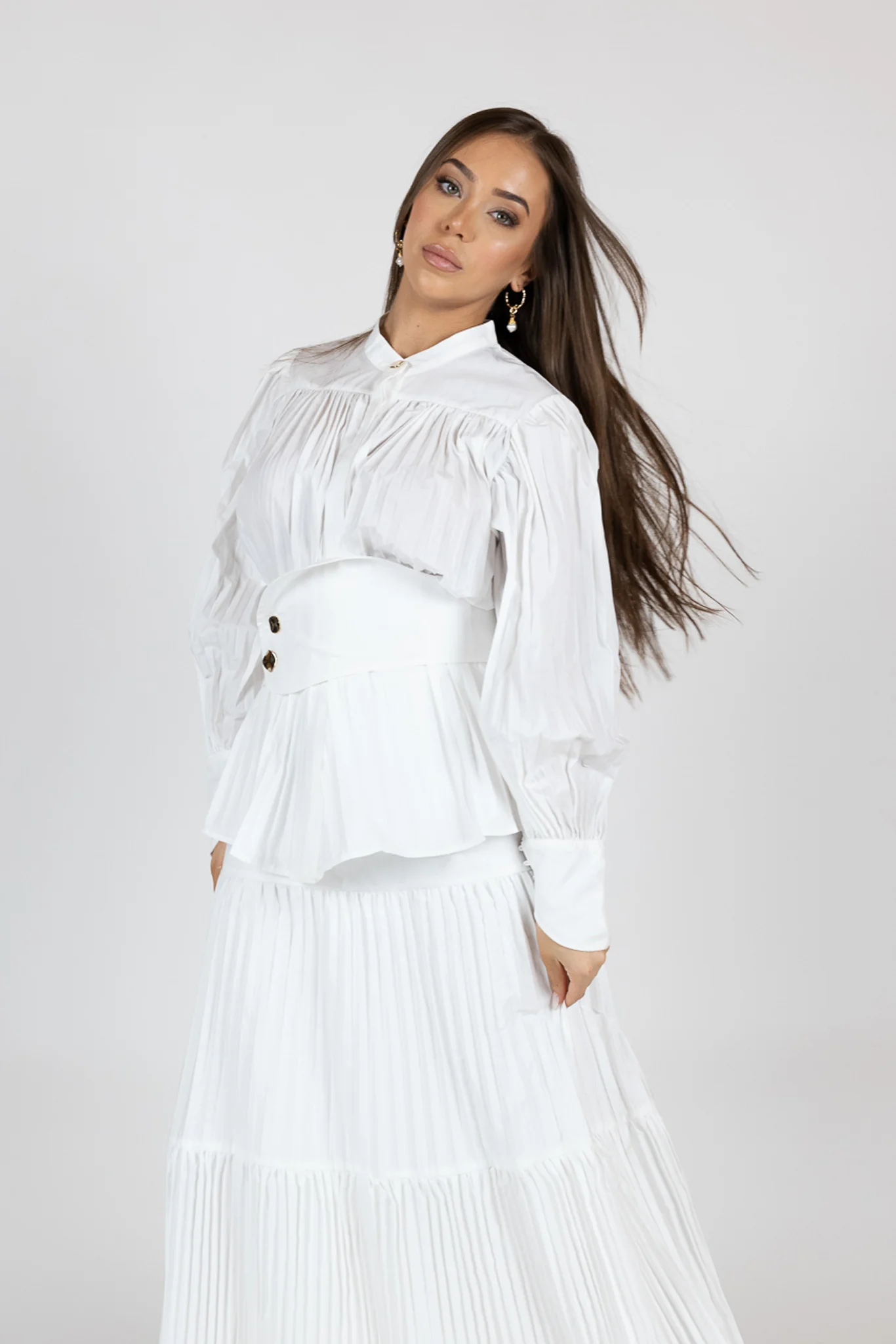 Acacia Belted Blouse - Image 5