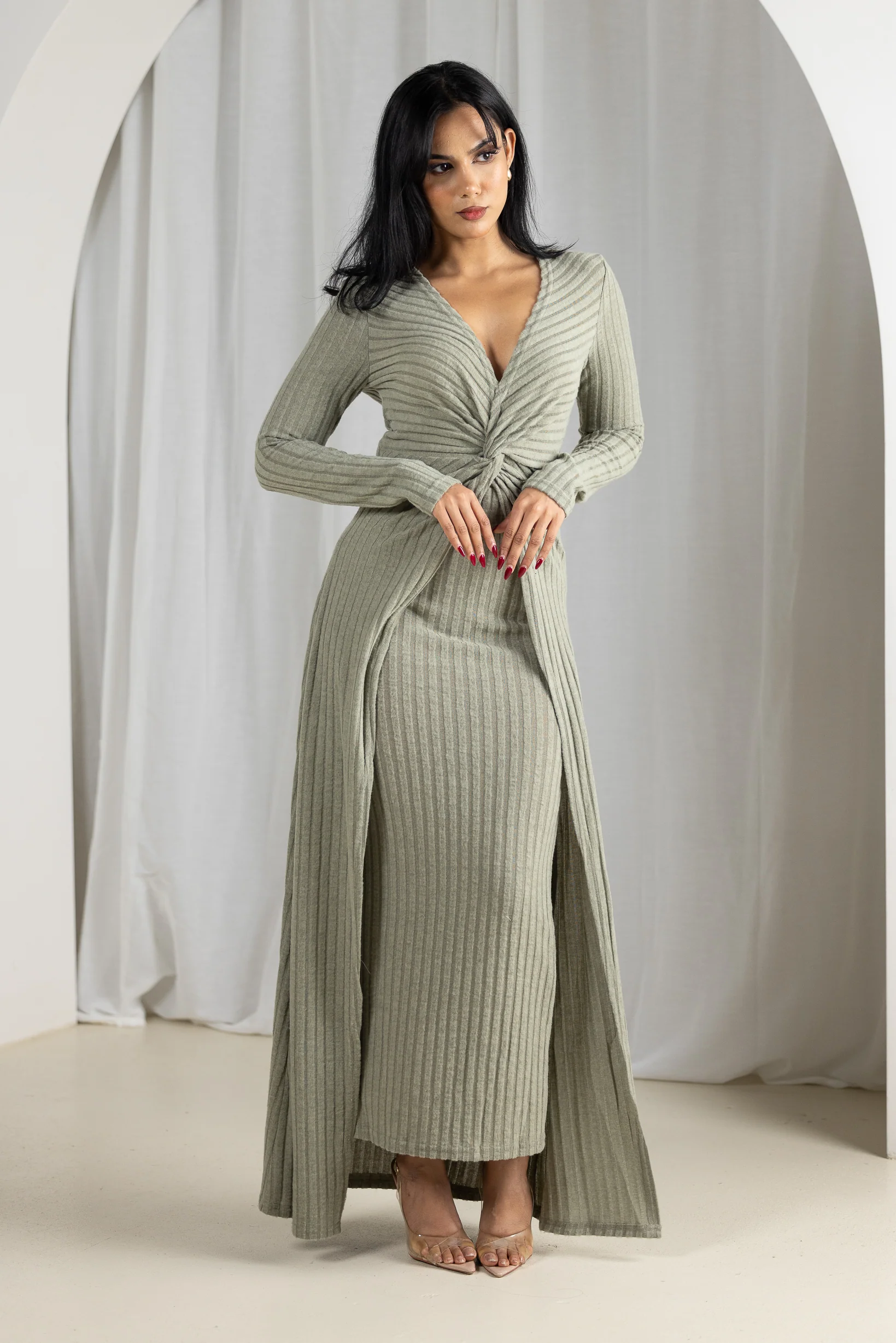 Adeline Knit Khaki Bundle - Image 3