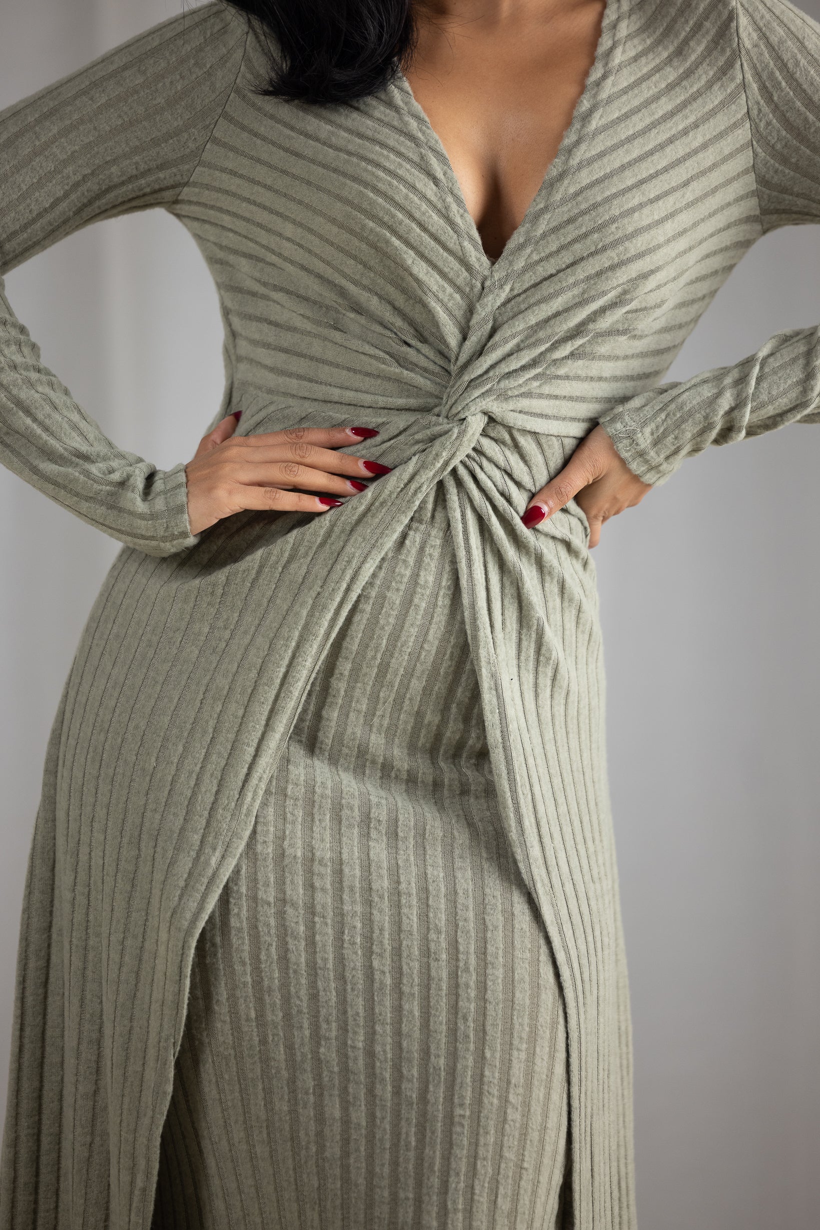 Adeline Knit Khaki Bundle - Image 4
