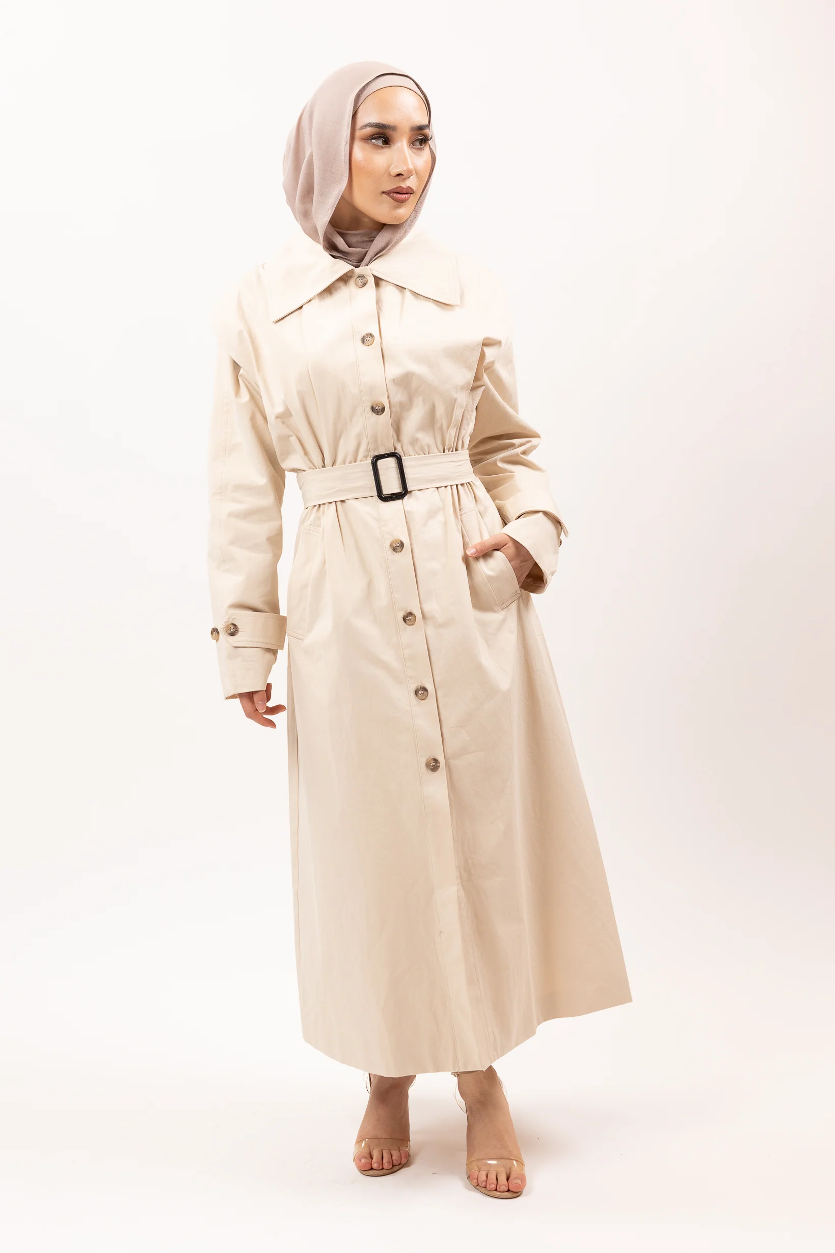 Aliza Shirt Trench - Image 7