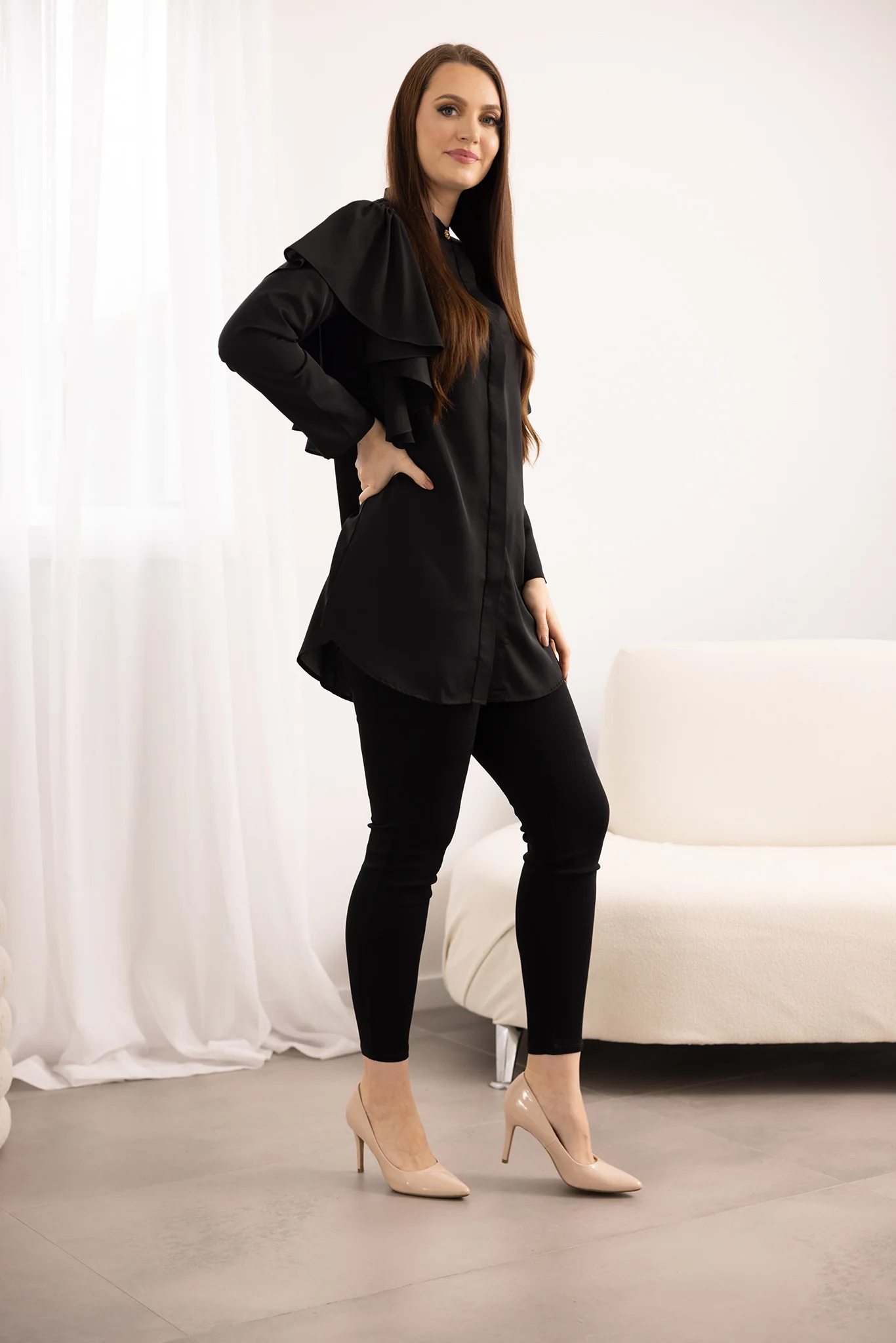 Angelica Ruffle Detailed Shirt - Image 3