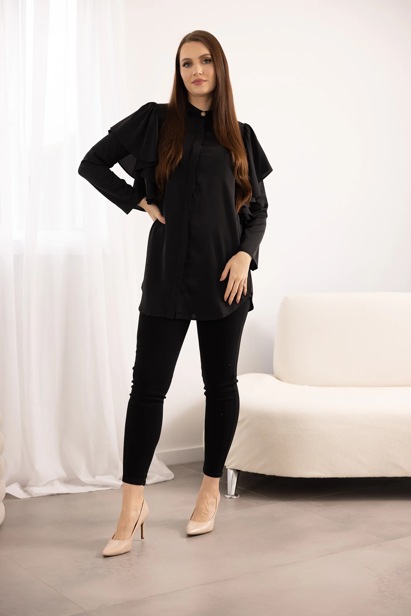 Angelica Ruffle Detailed Shirt - Image 4