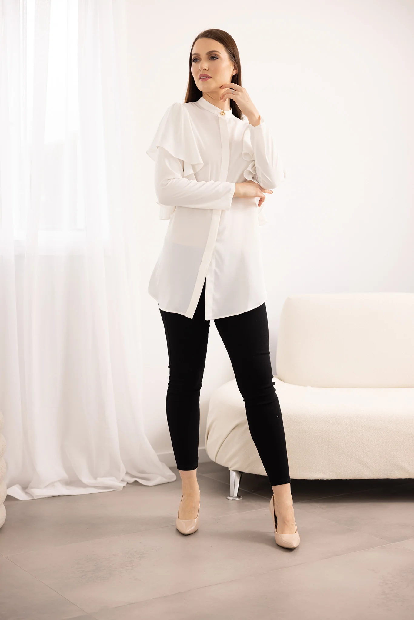 Angelica Ruffle Detailed Shirt - Image 9