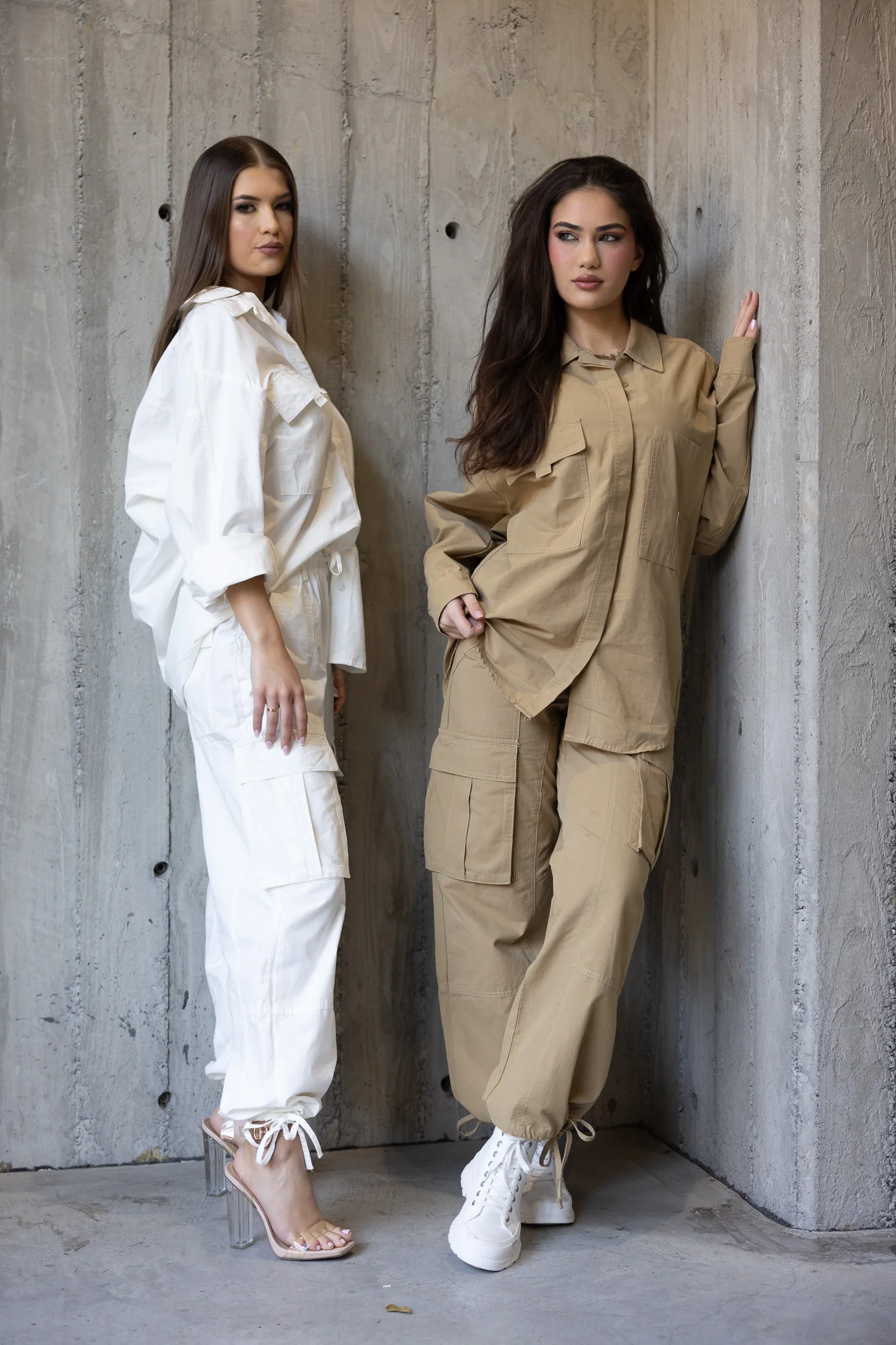 Ankle Drawstring Cargo Pants - Image 8