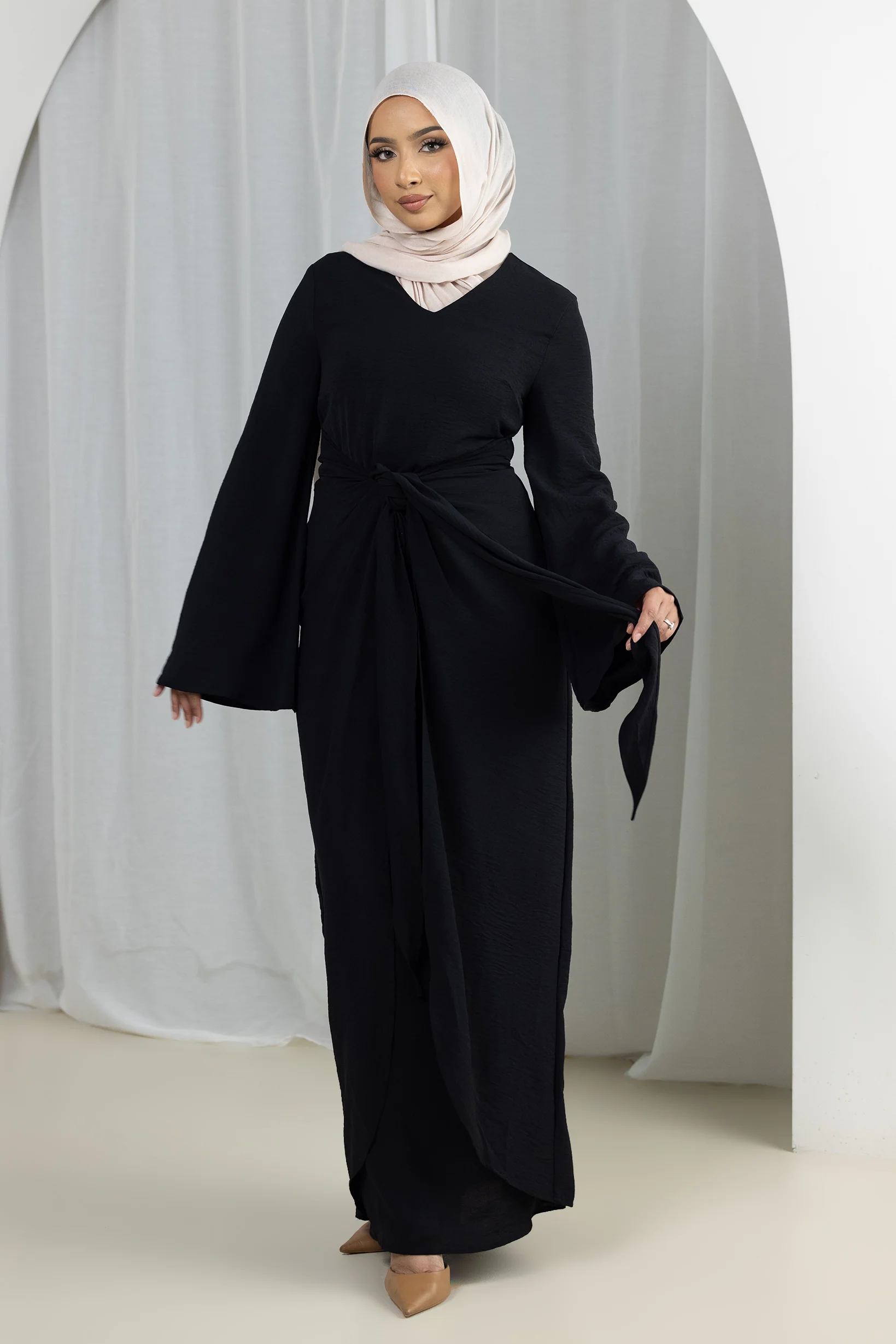 Areem Tie Front Dress - Image 11