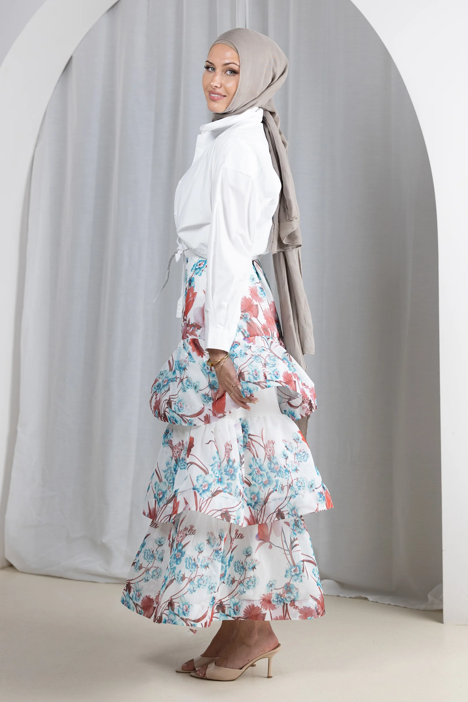Areem Tiered Zimi Skirt - Image 9
