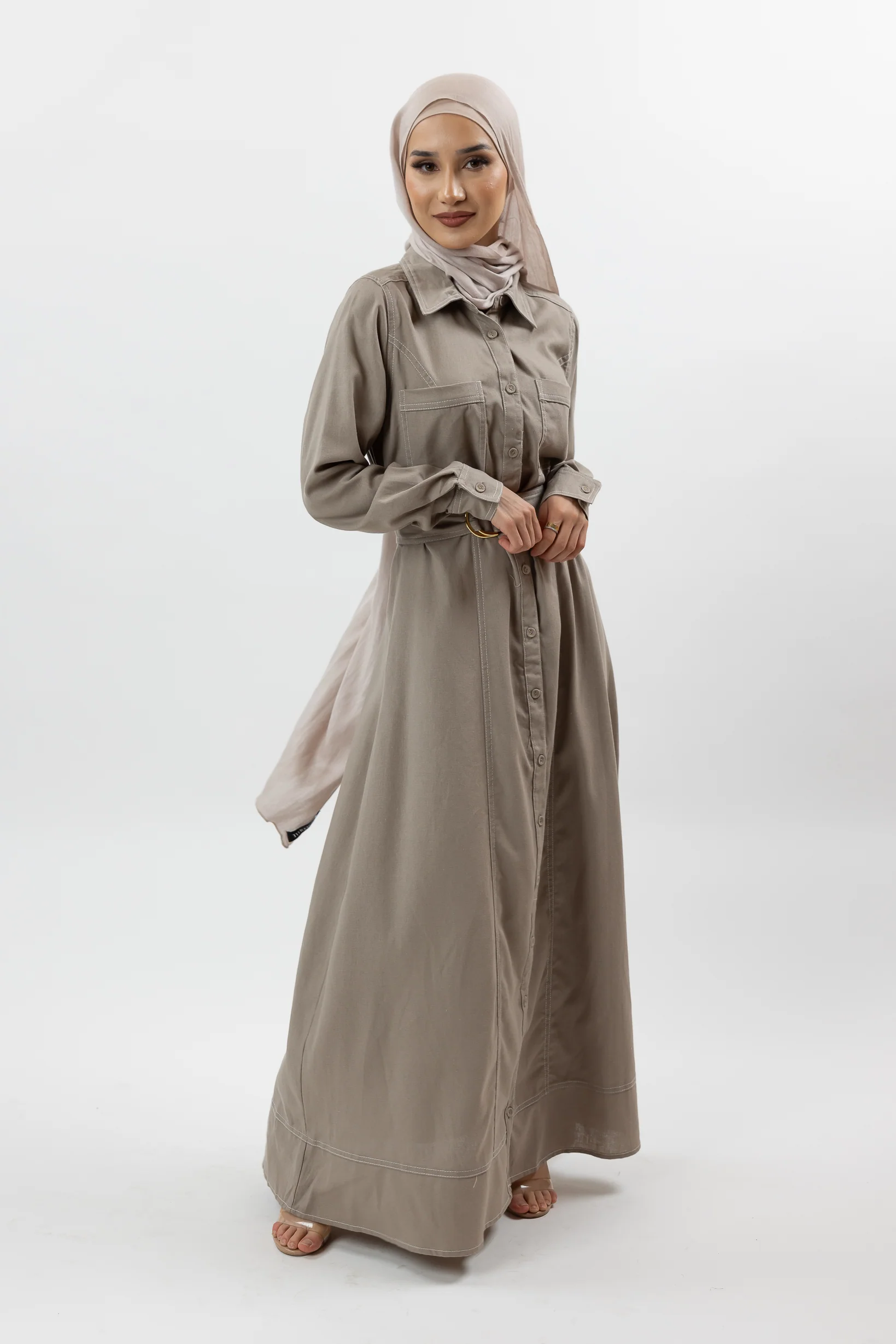 Ariana Linen Shirt Dress - Image 6