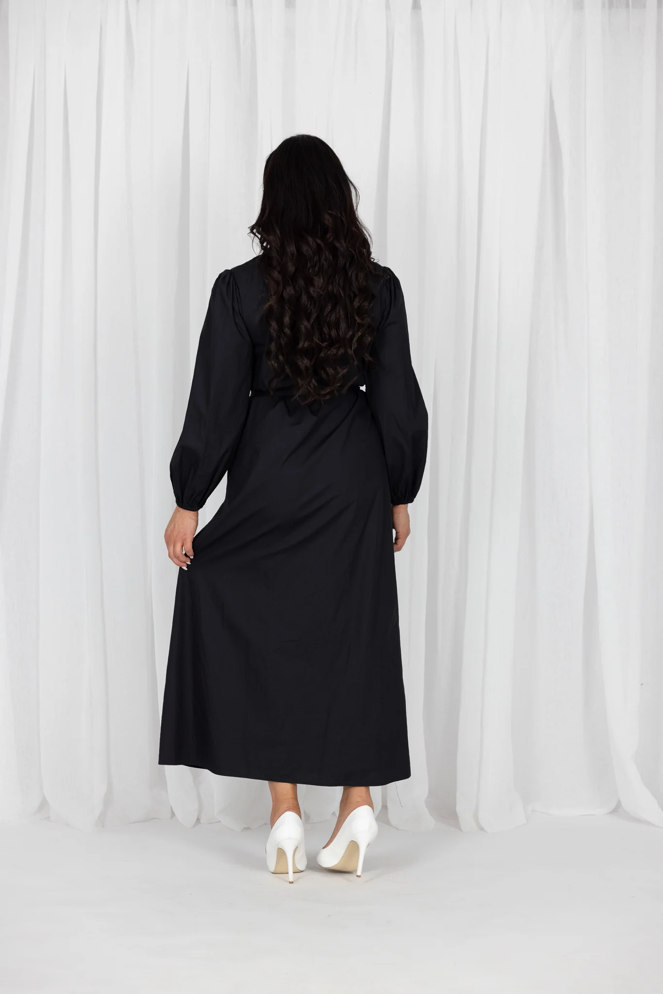 Arlene Button Maxi Dress - Image 12