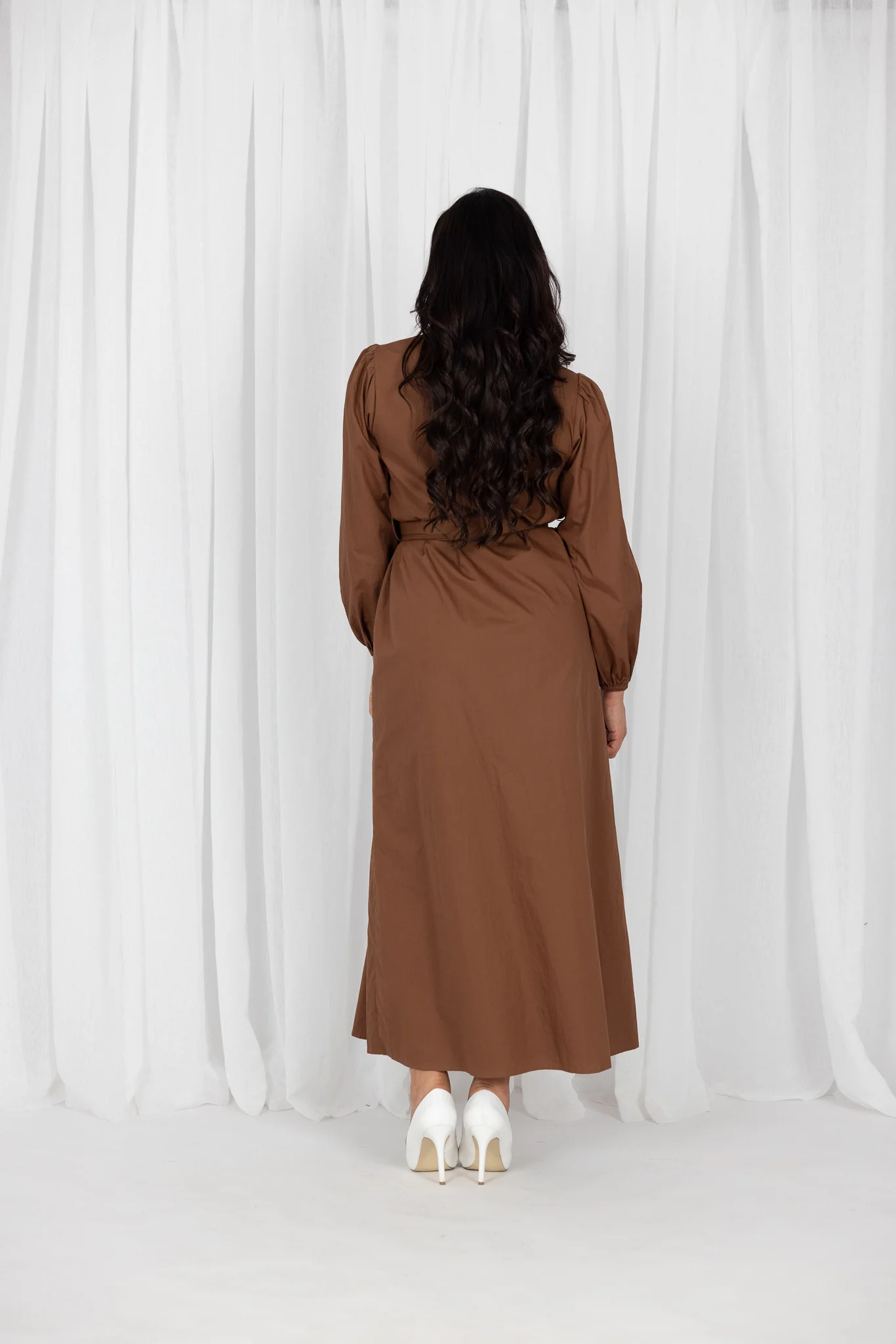 Arlene Button Maxi Dress - Image 18