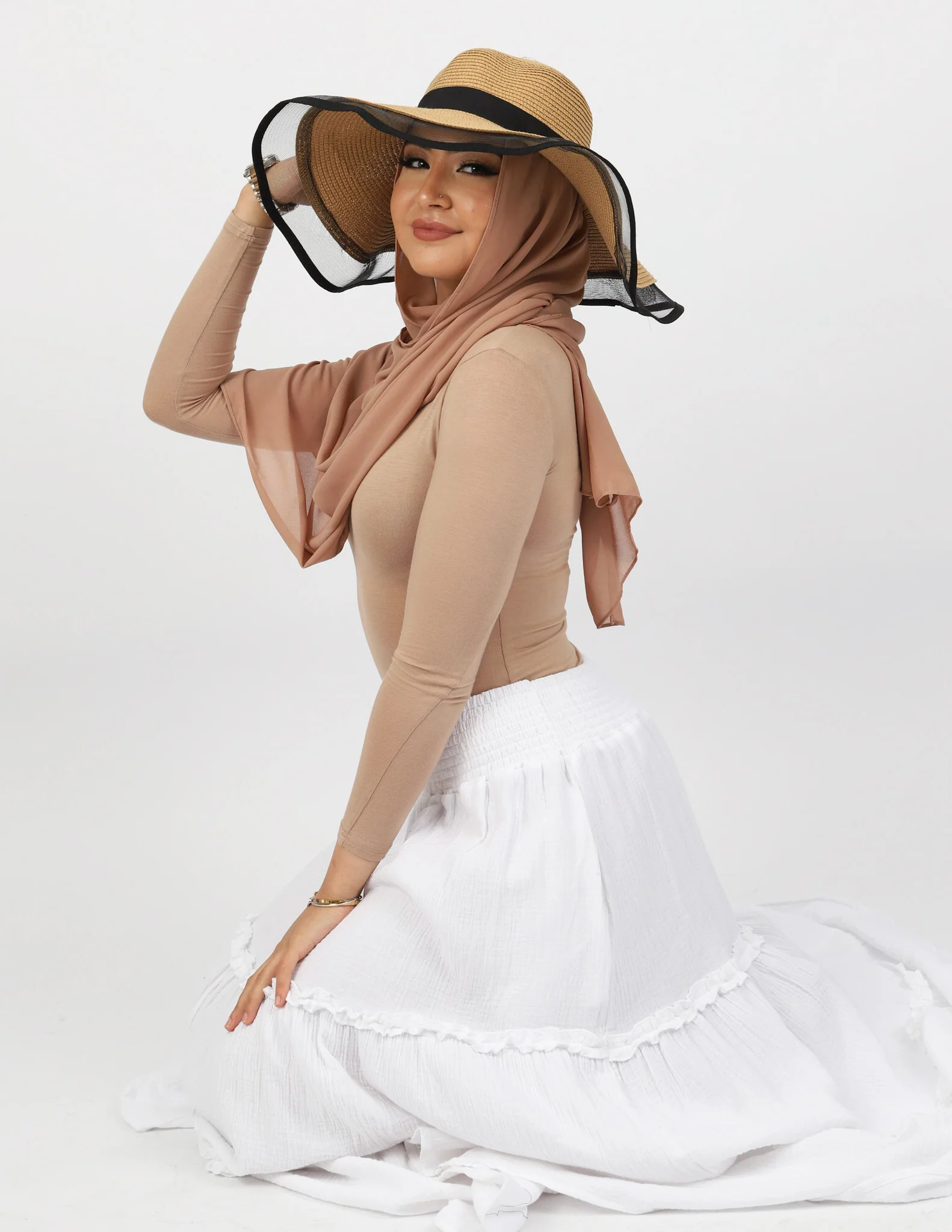 Asmara Cotton Tiered Skirt - Image 15