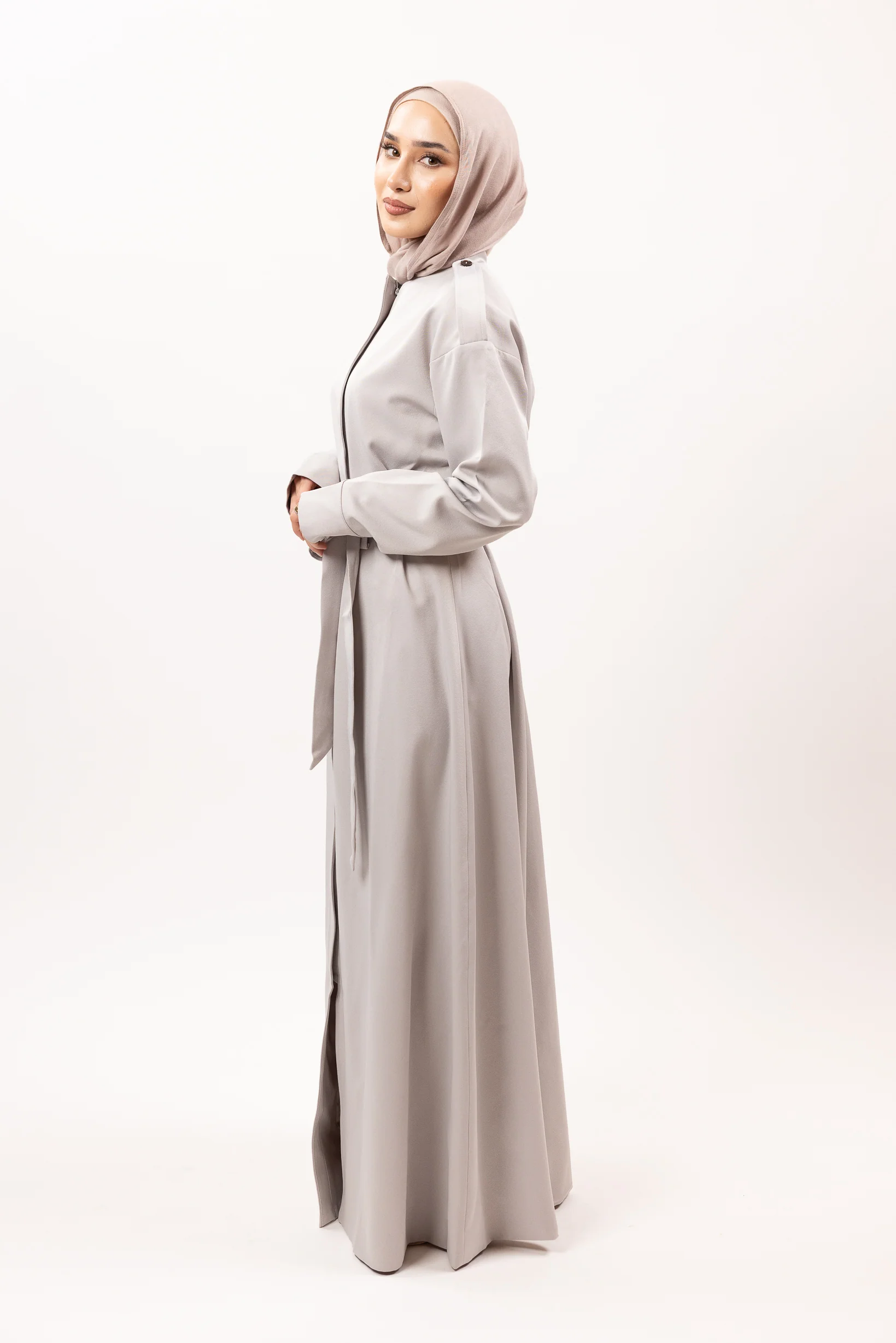 Aylene Single Pocket Abaya - Image 5