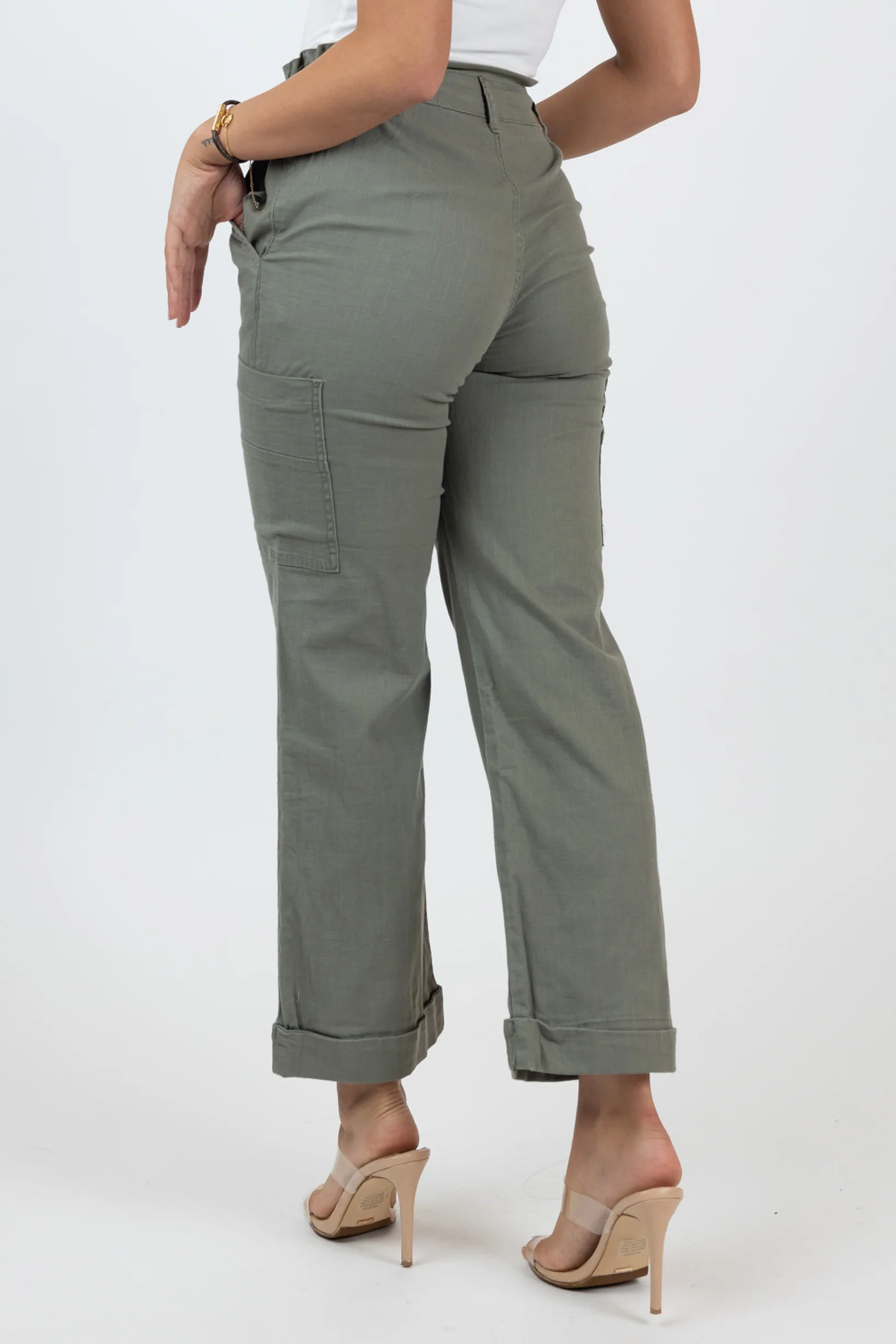 Azaria Stretch Straight Leg Pants - Image 4