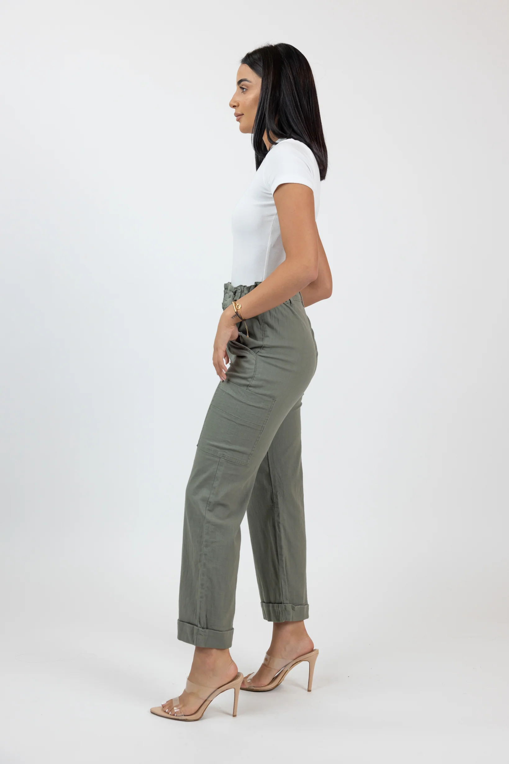 Azaria Stretch Straight Leg Pants - Image 5