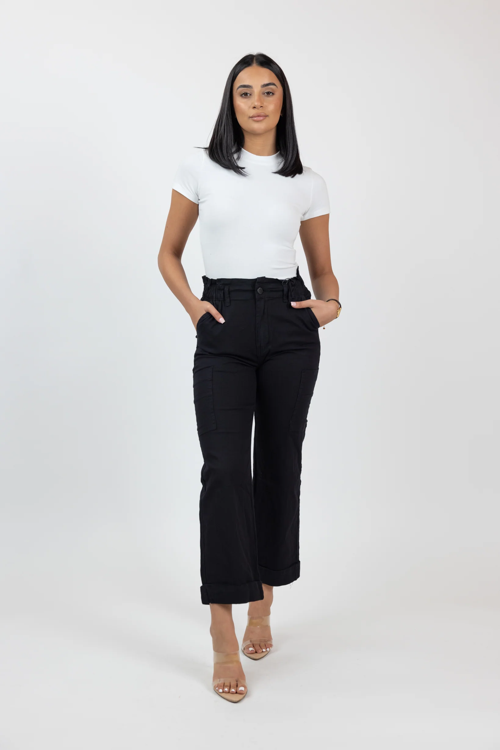 Azaria Stretch Straight Leg Pants - Image 8
