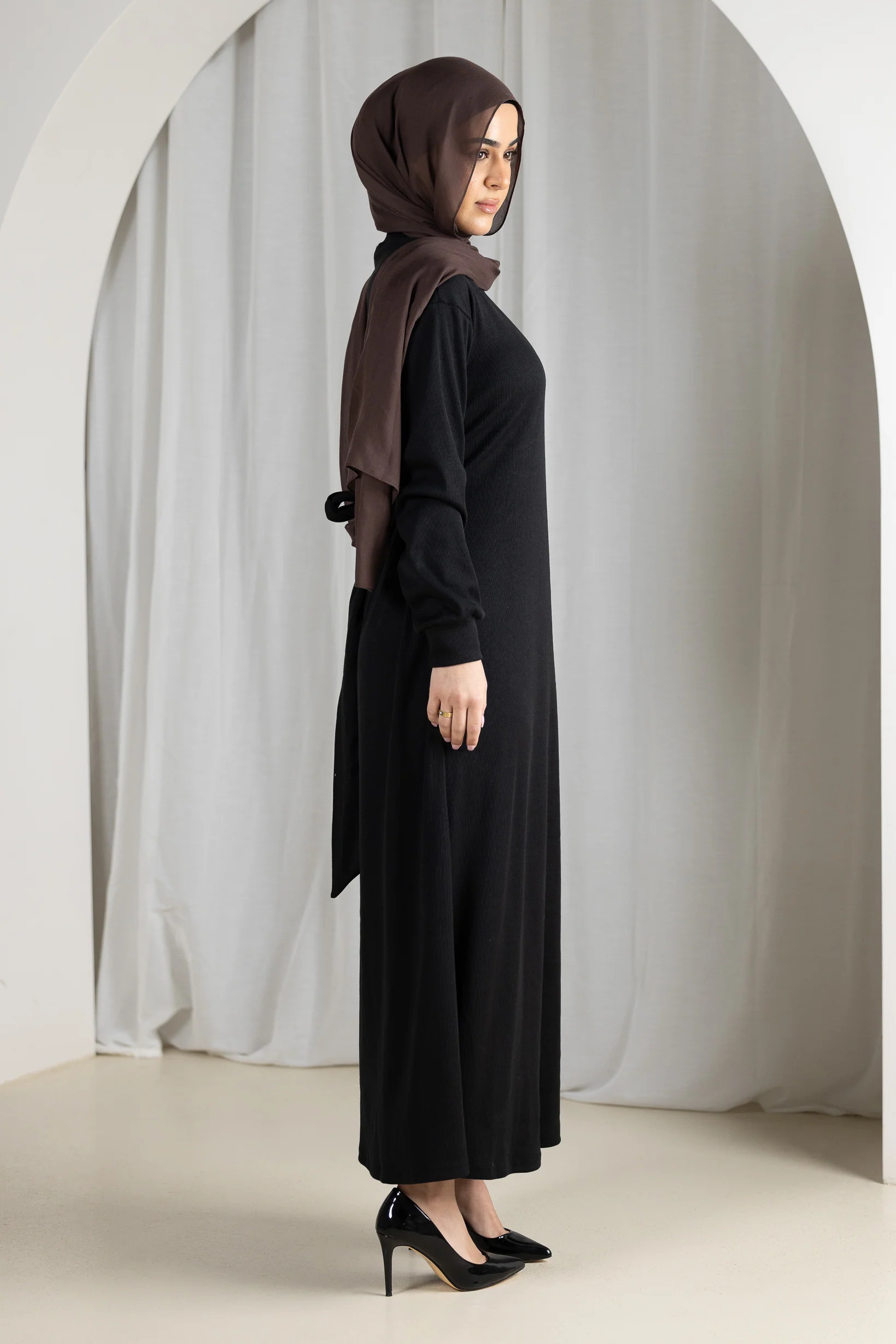 Azeema Waist Tie Dress - Image 24