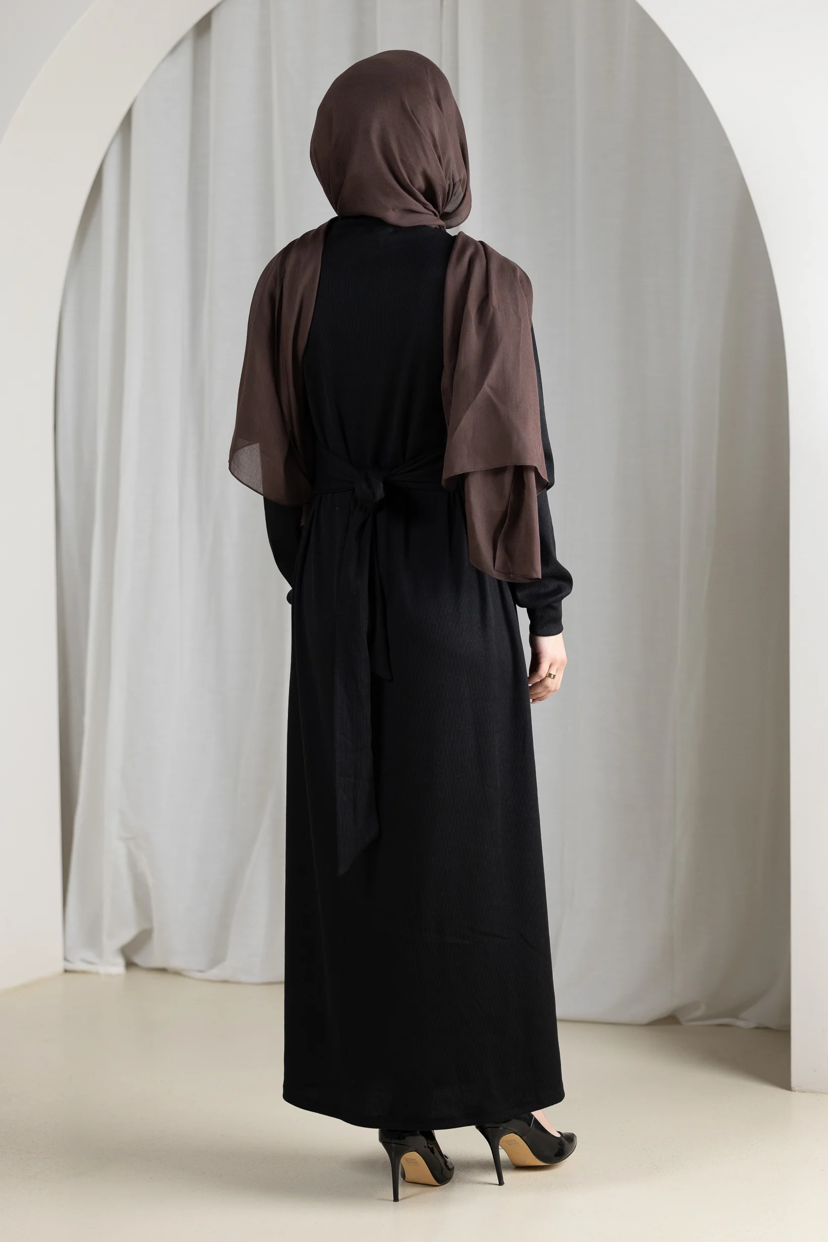 Azeema Waist Tie Dress - Image 25