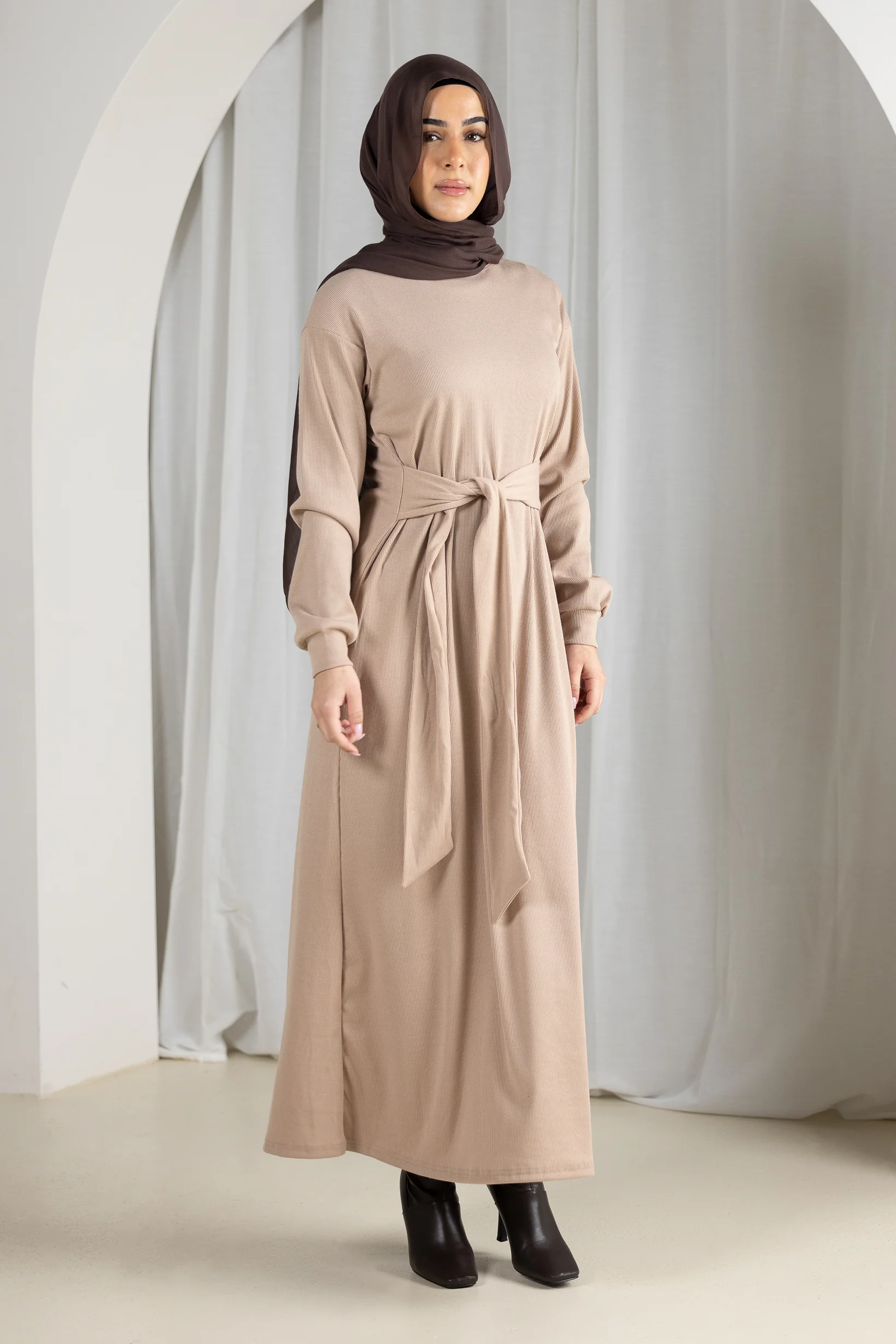 Azeema Waist Tie Dress - Image 6