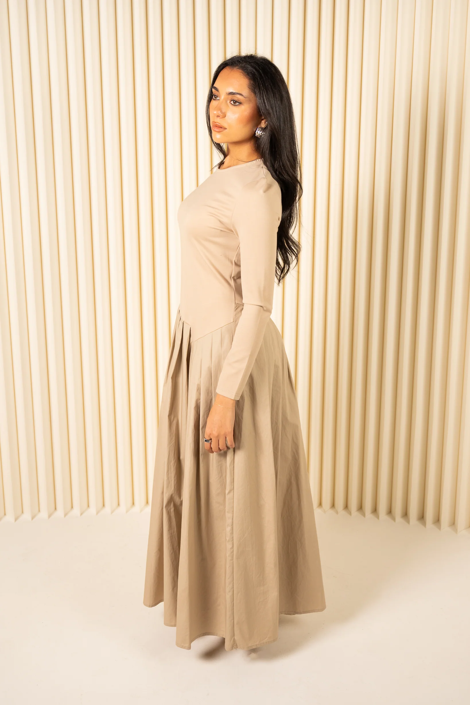Azimmi Pleat Bottom Dress - Image 9