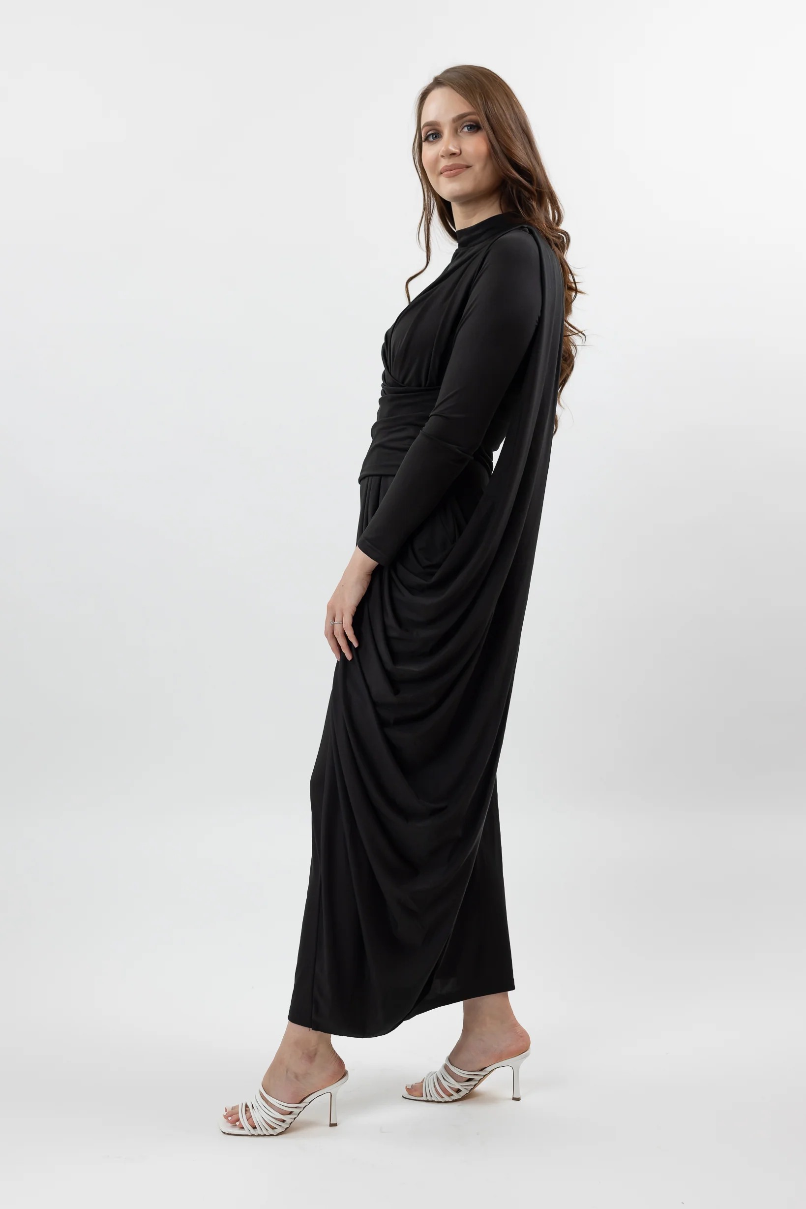 Aziya Drape Dress - Image 14
