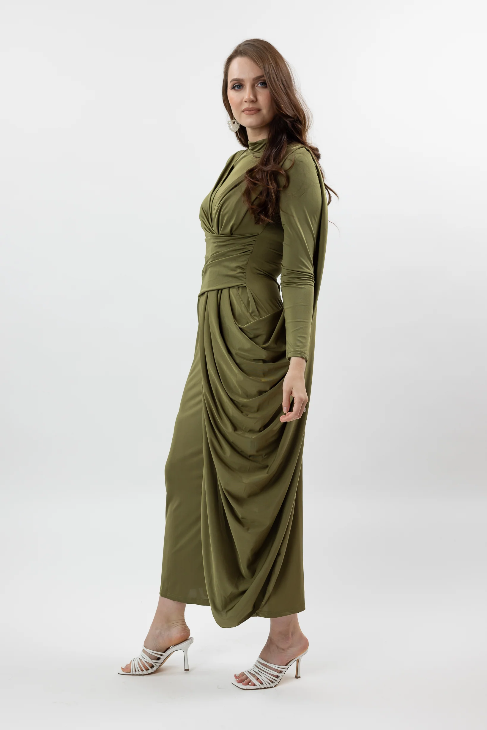 Aziya Drape Dress - Image 3