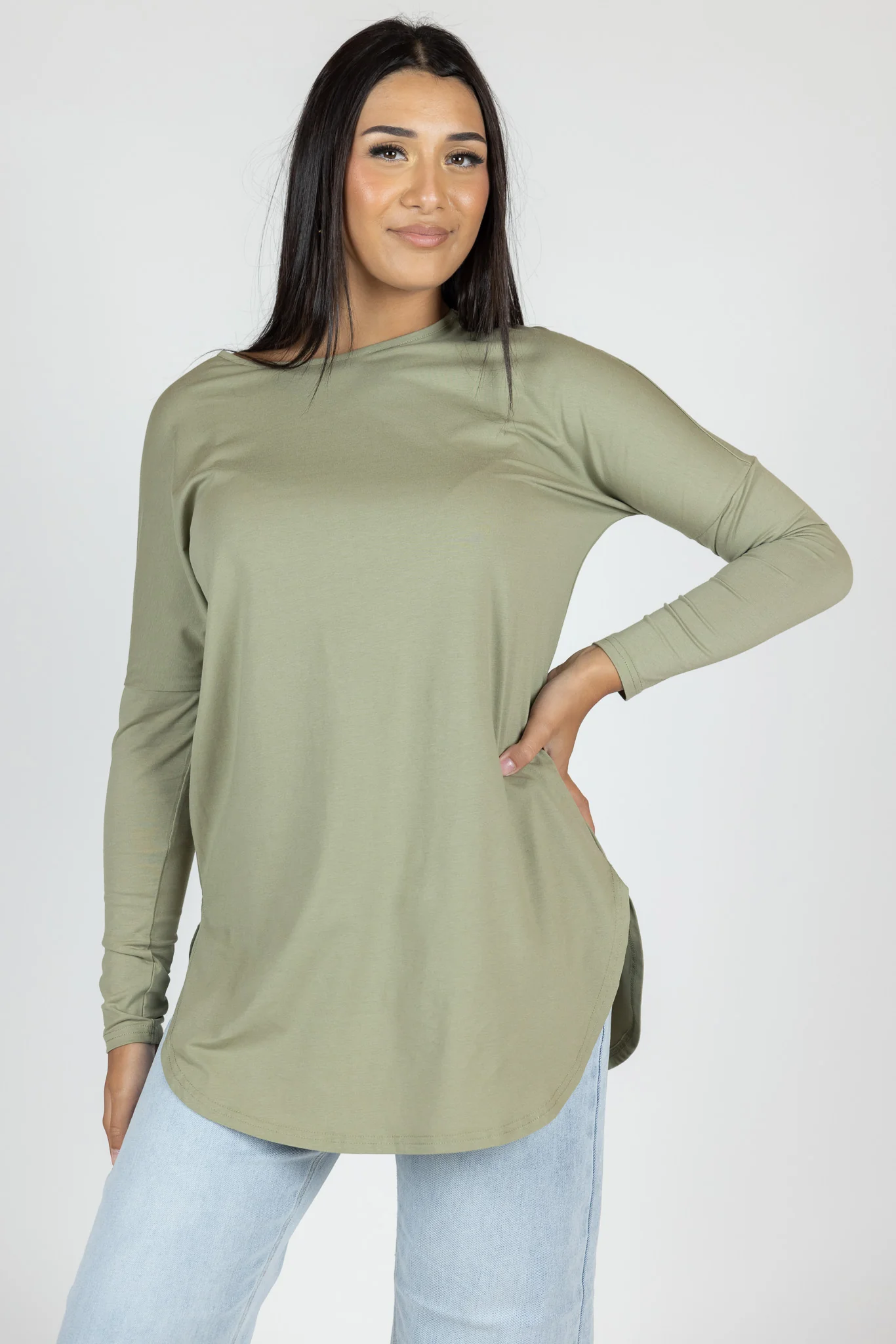 Basic Long Sleeve Loop Top