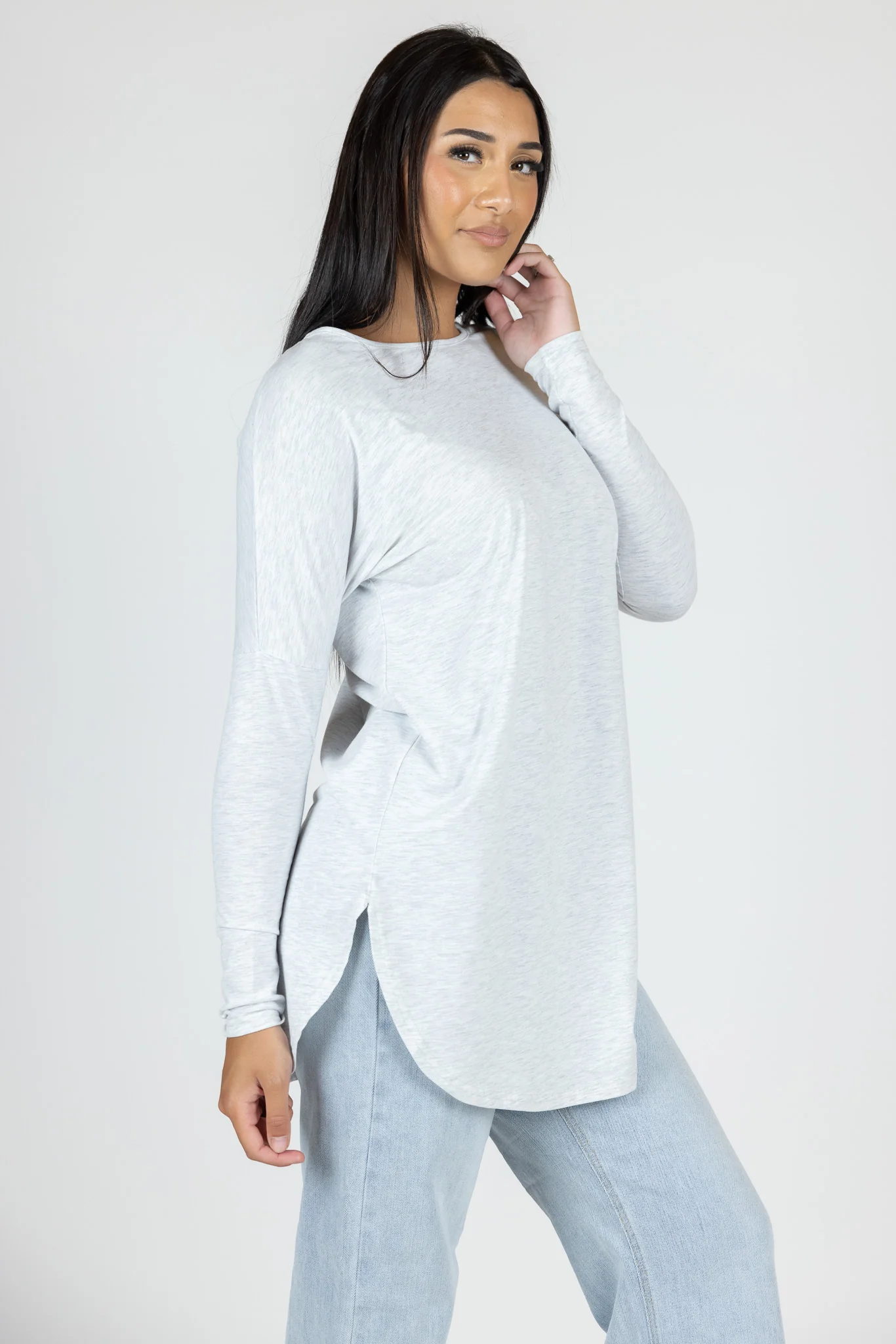 Basic Long Sleeve Loop Top - Image 10