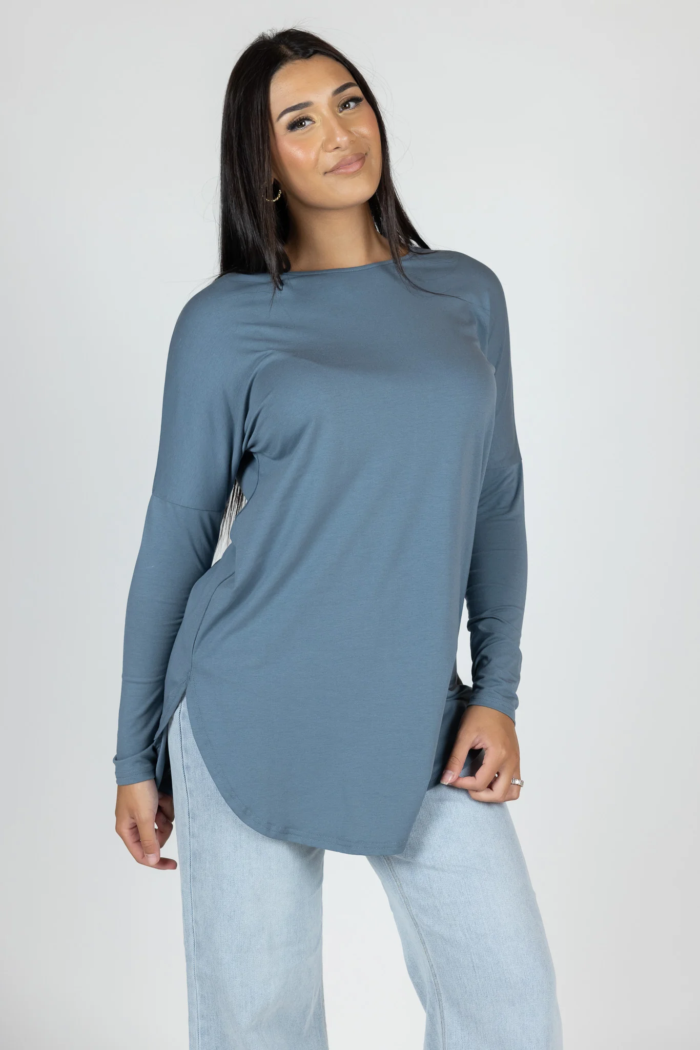 Basic Long Sleeve Loop Top - Image 12