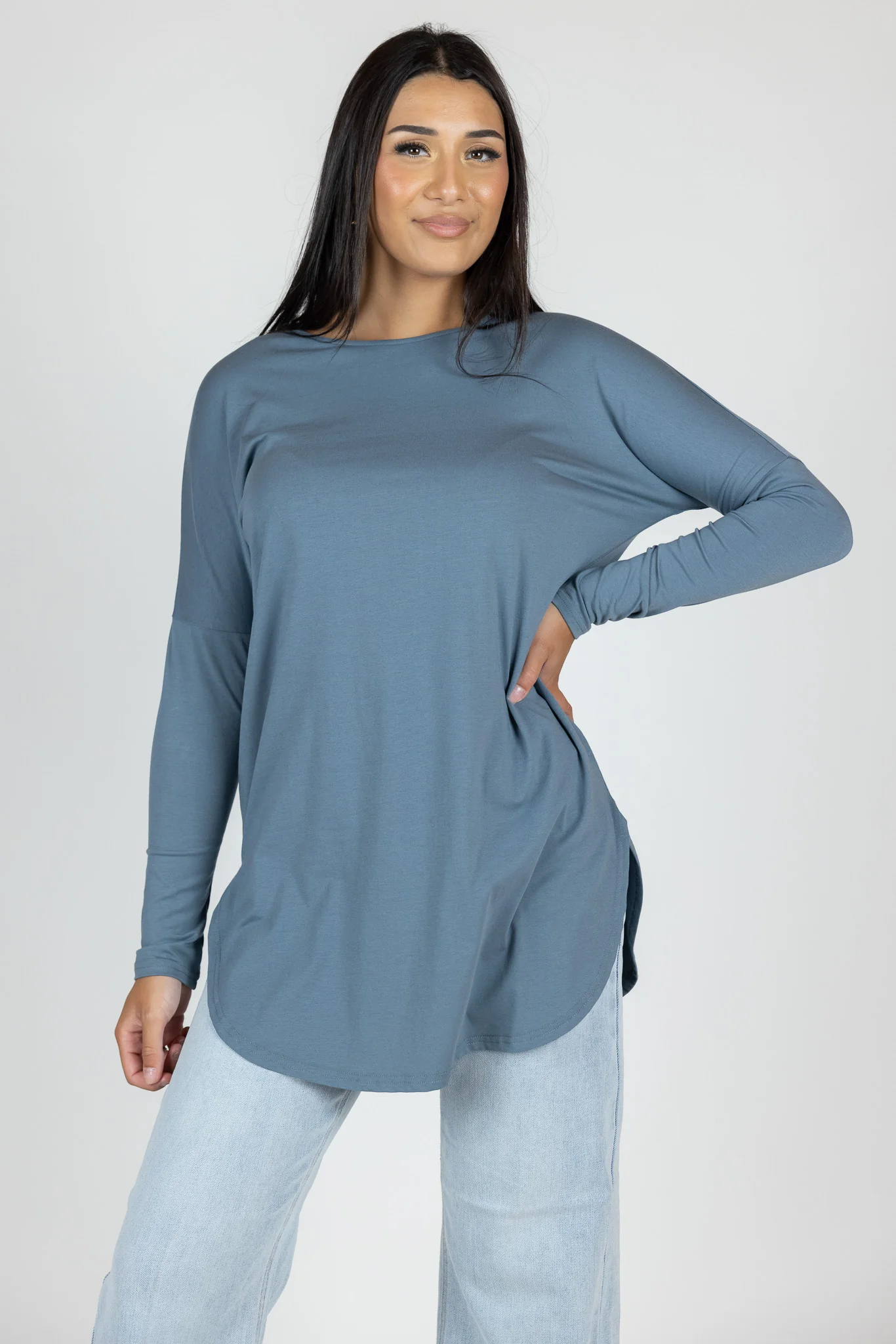 Basic Long Sleeve Loop Top - Image 14