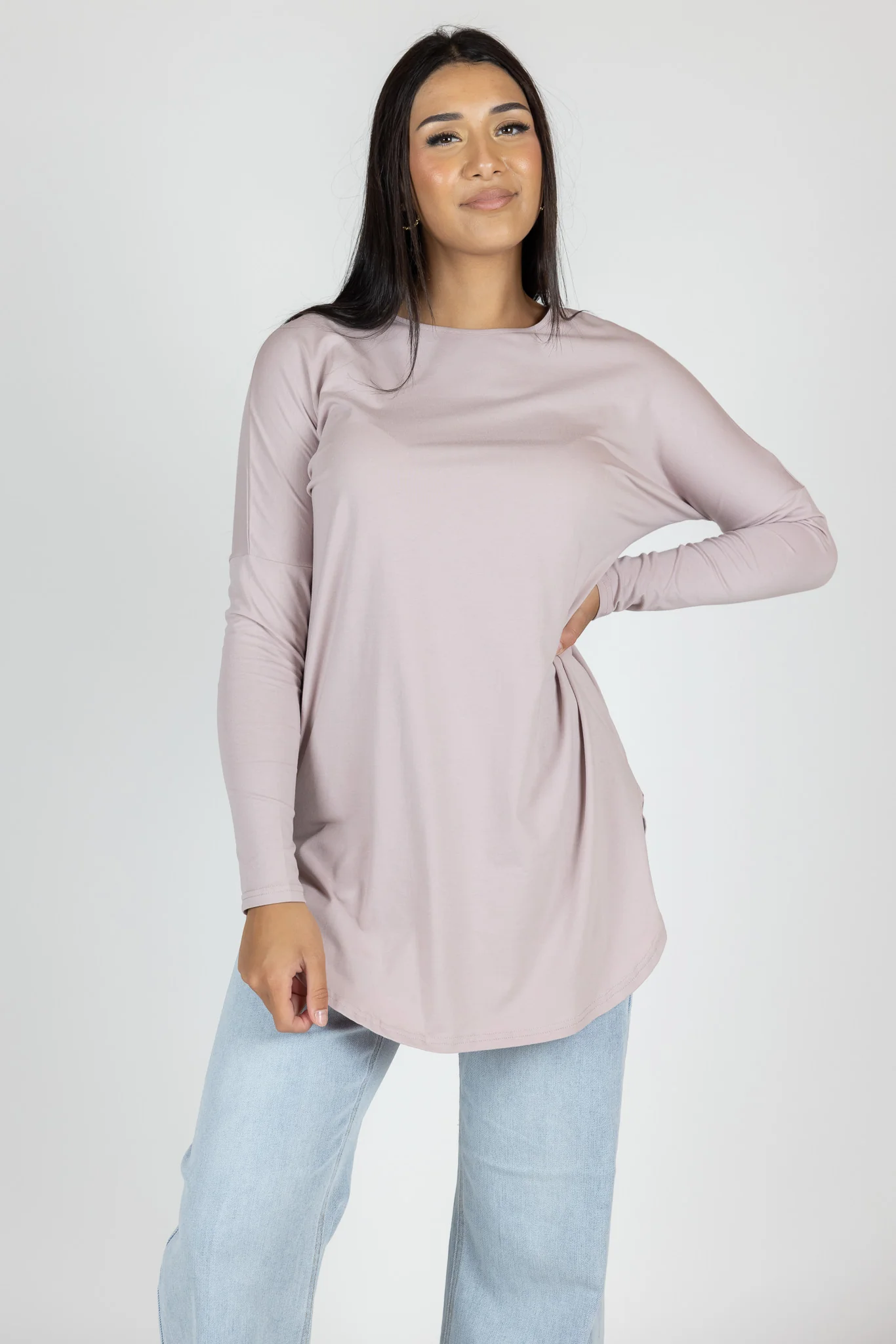 Basic Long Sleeve Loop Top - Image 7
