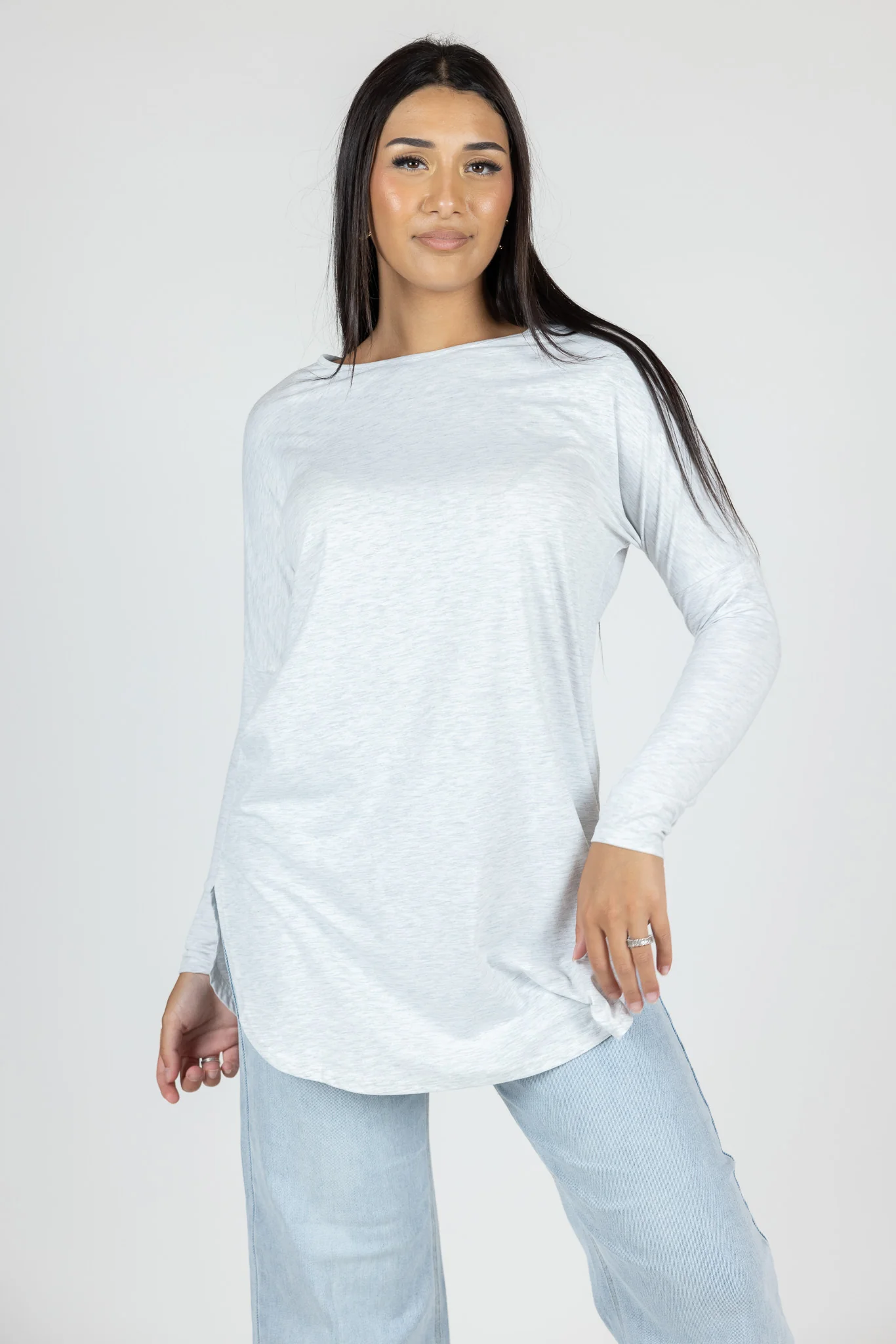Basic Long Sleeve Loop Top - Image 9