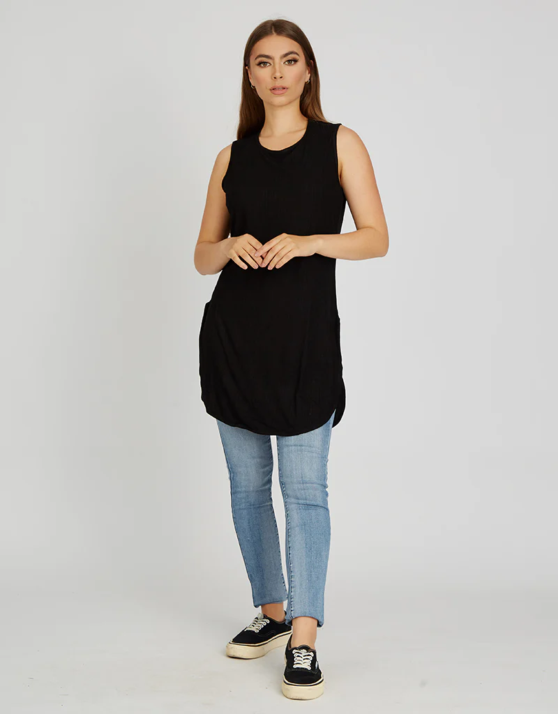 Basic Ribbed Tank Top - Image 13