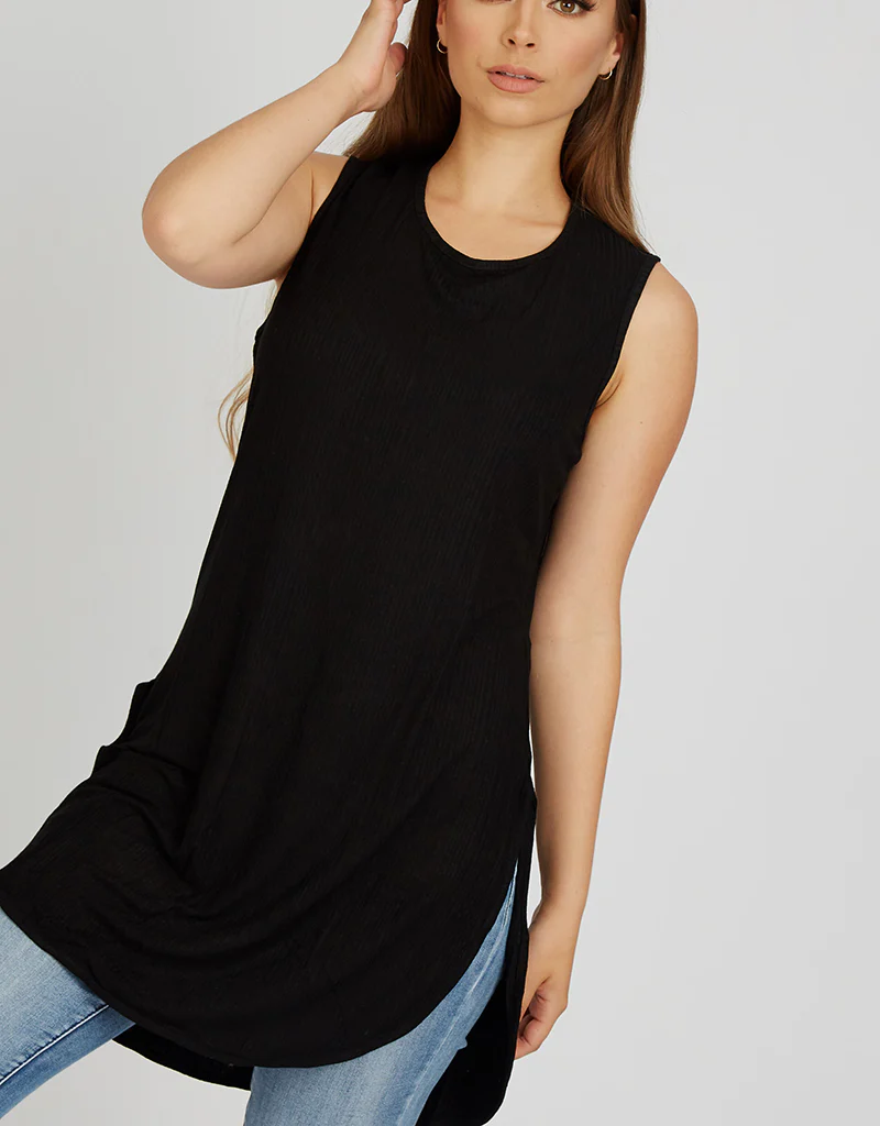 Basic Ribbed Tank Top - Image 16