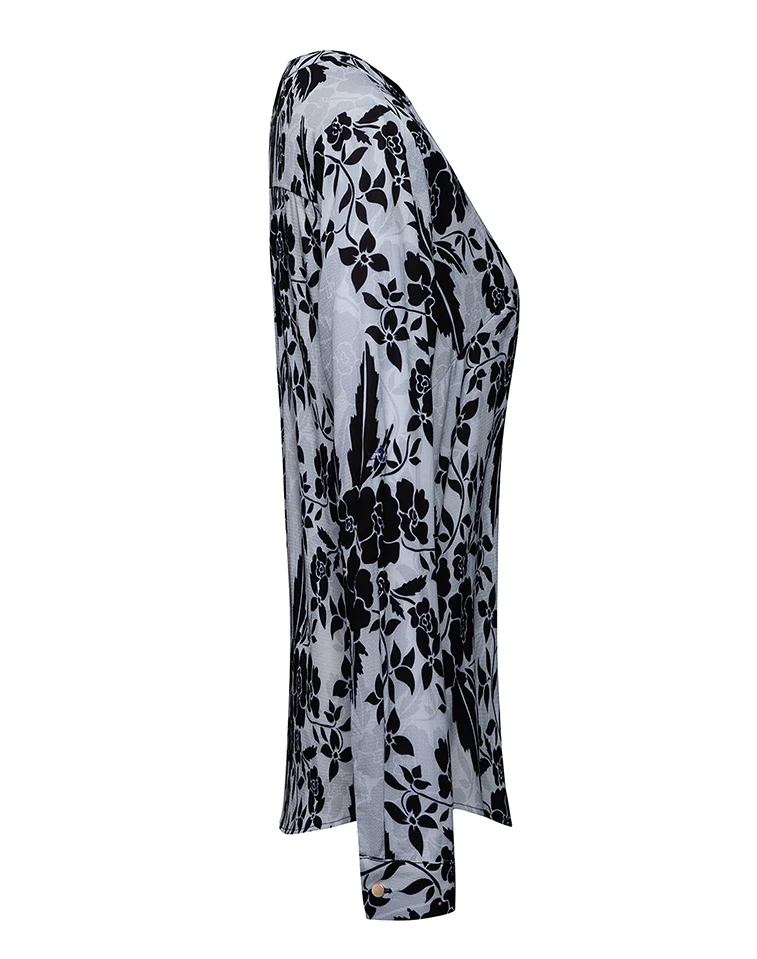 Basic V Blouse - Image 2