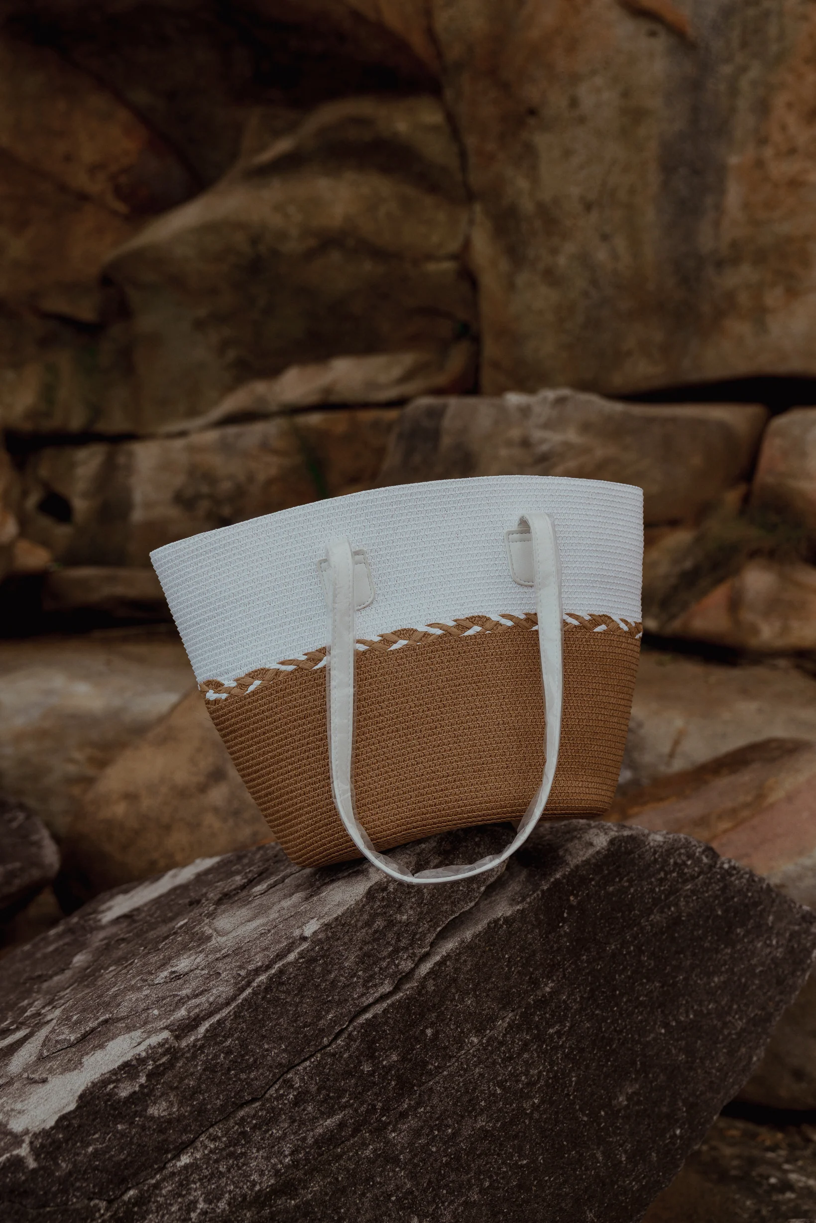 Beach Tote Bag & Hat Set - Image 3