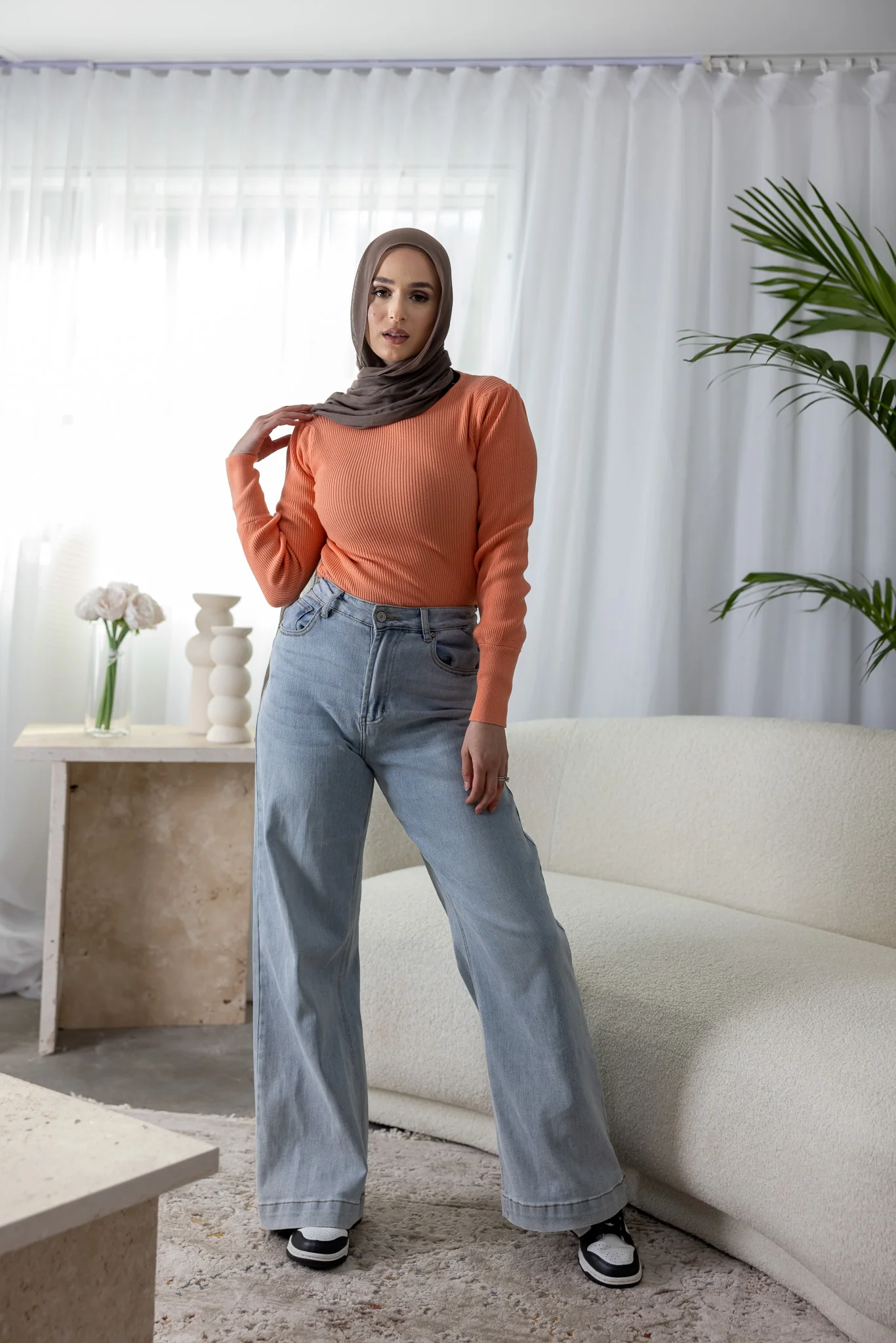 Bella Sleeve Round Neck Jumper - Image 4