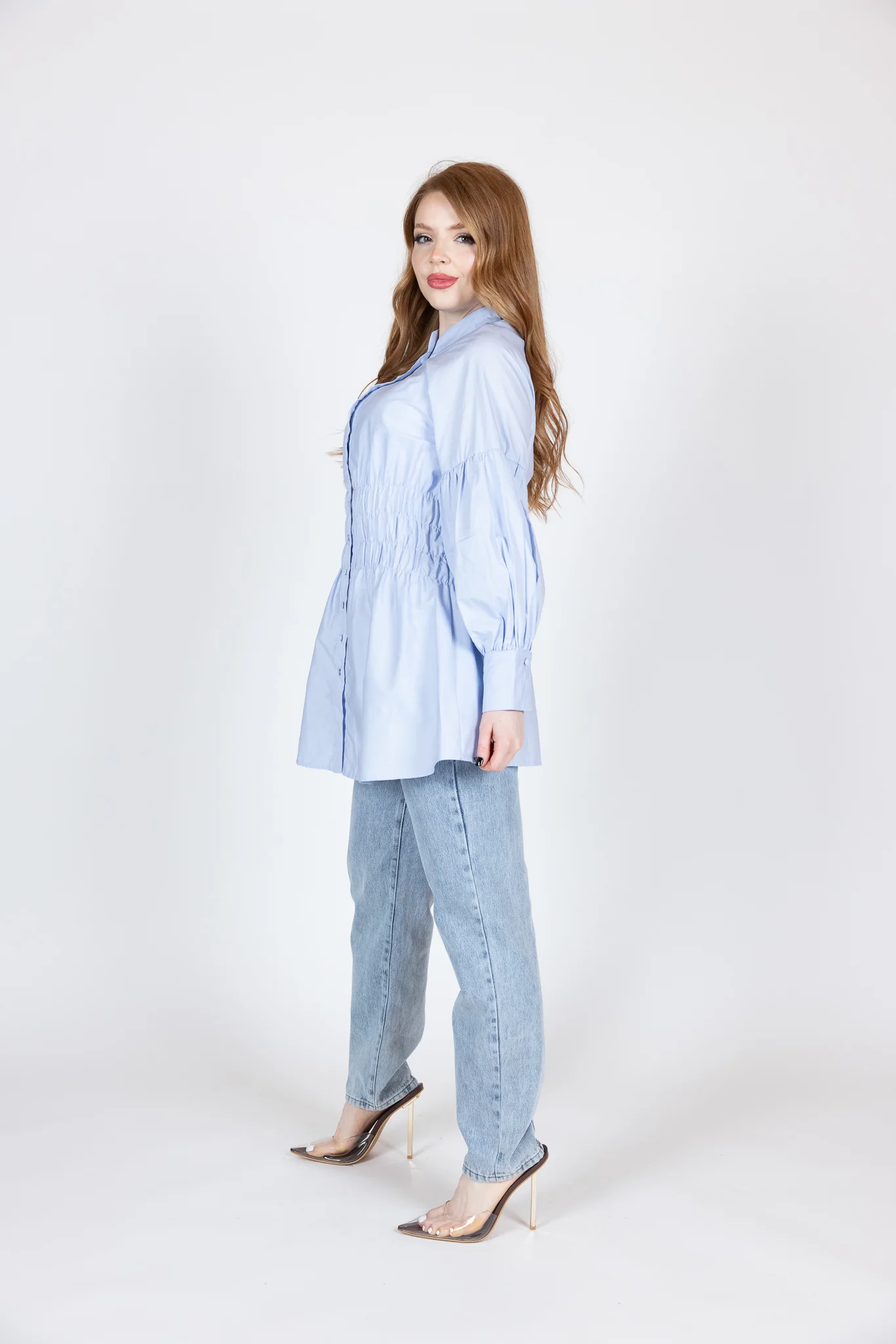 Bijou Waist Detailed Shirt - Image 2