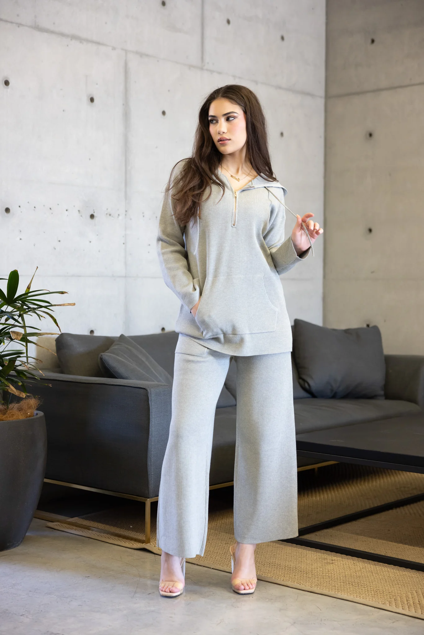 Billeen Hooded Knit Top - Image 12