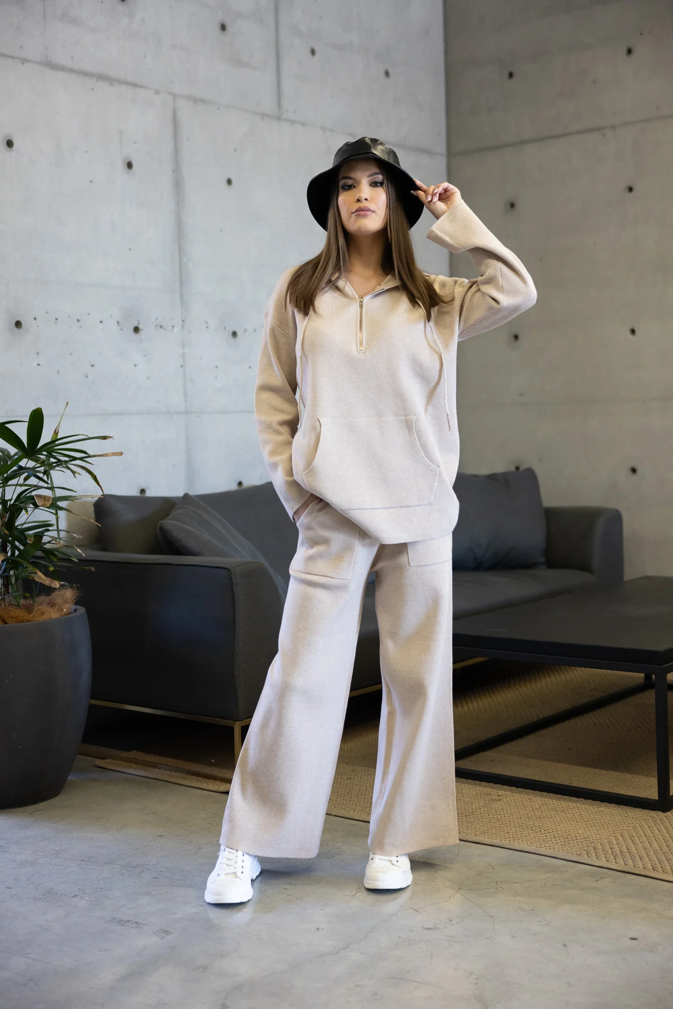 Billeen Hooded Knit Top - Image 6