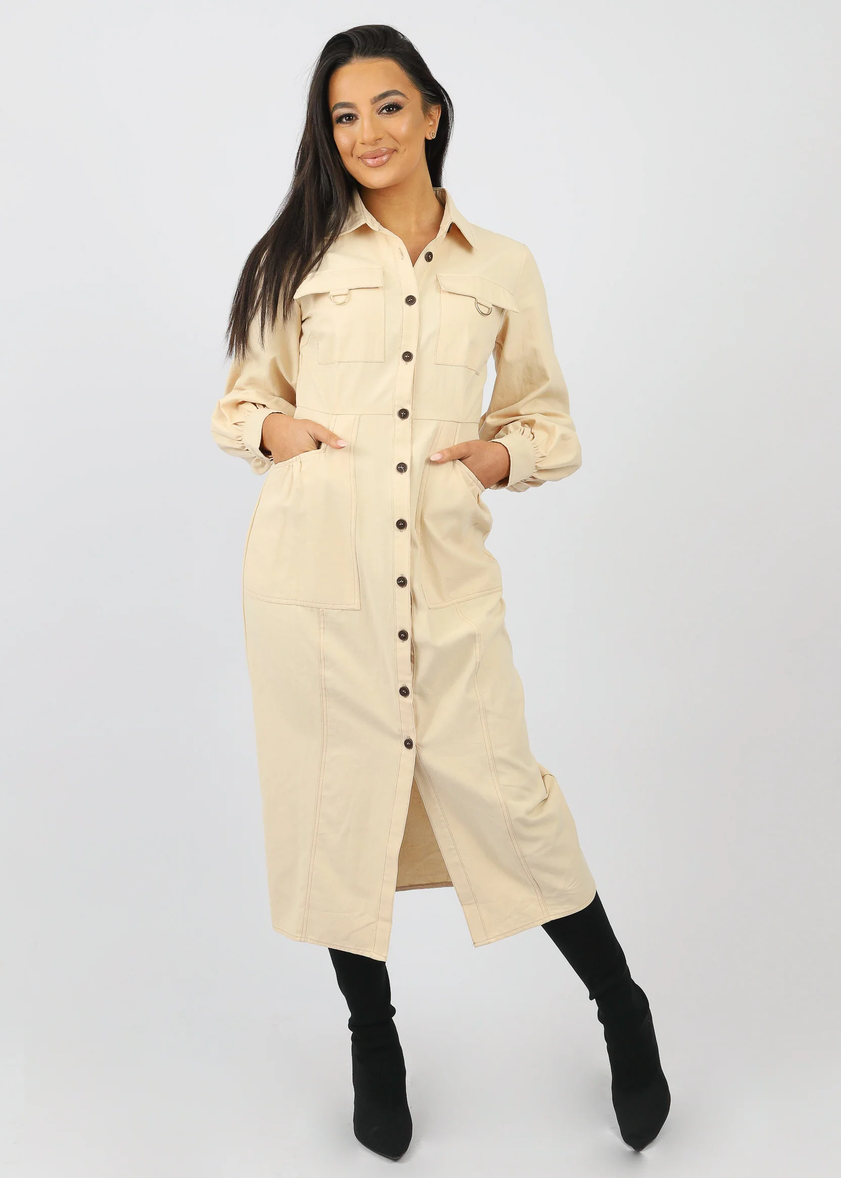 Braelynn Shirt Dress - Image 12