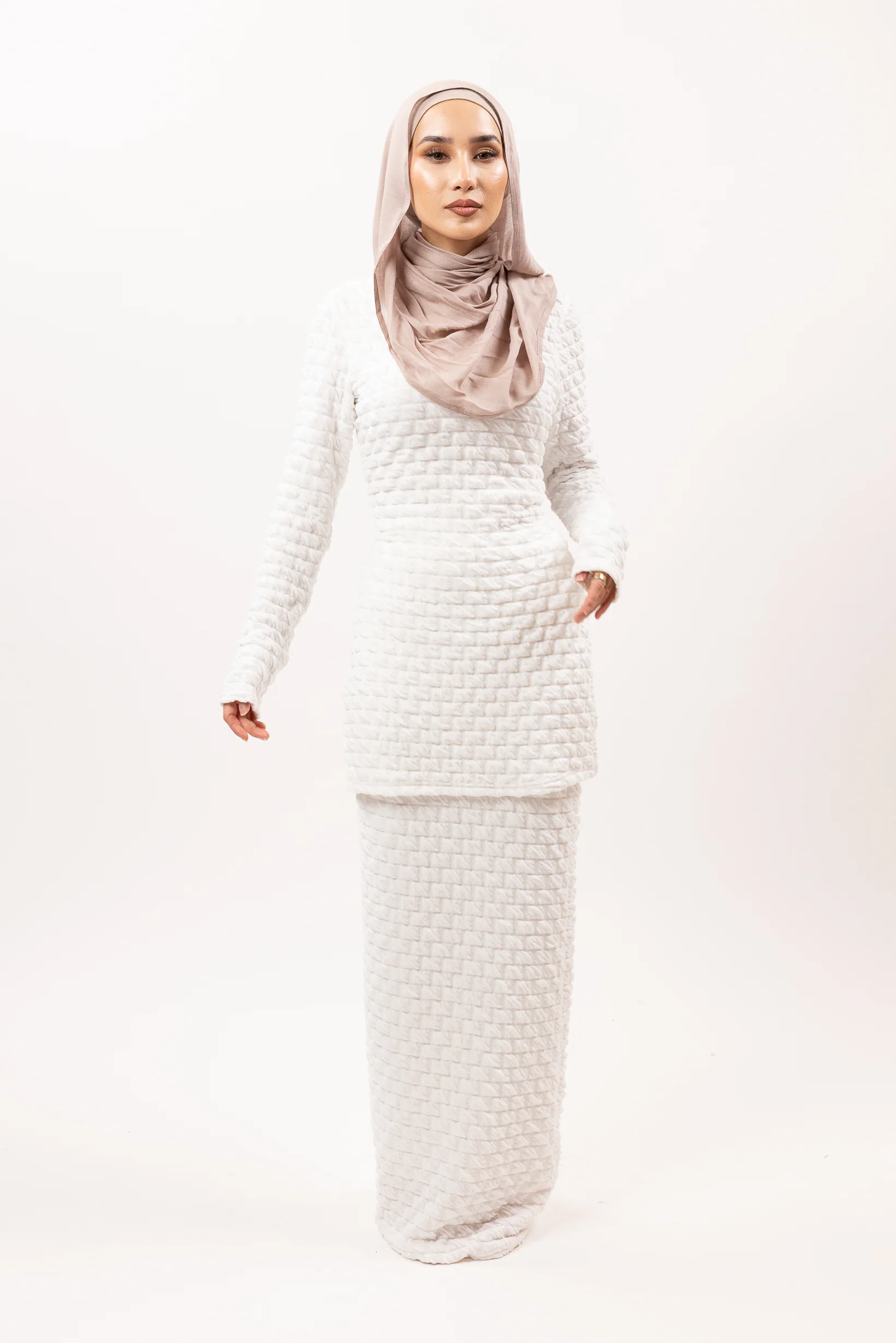 Bubble Split Top and Skirt Set - Image 10