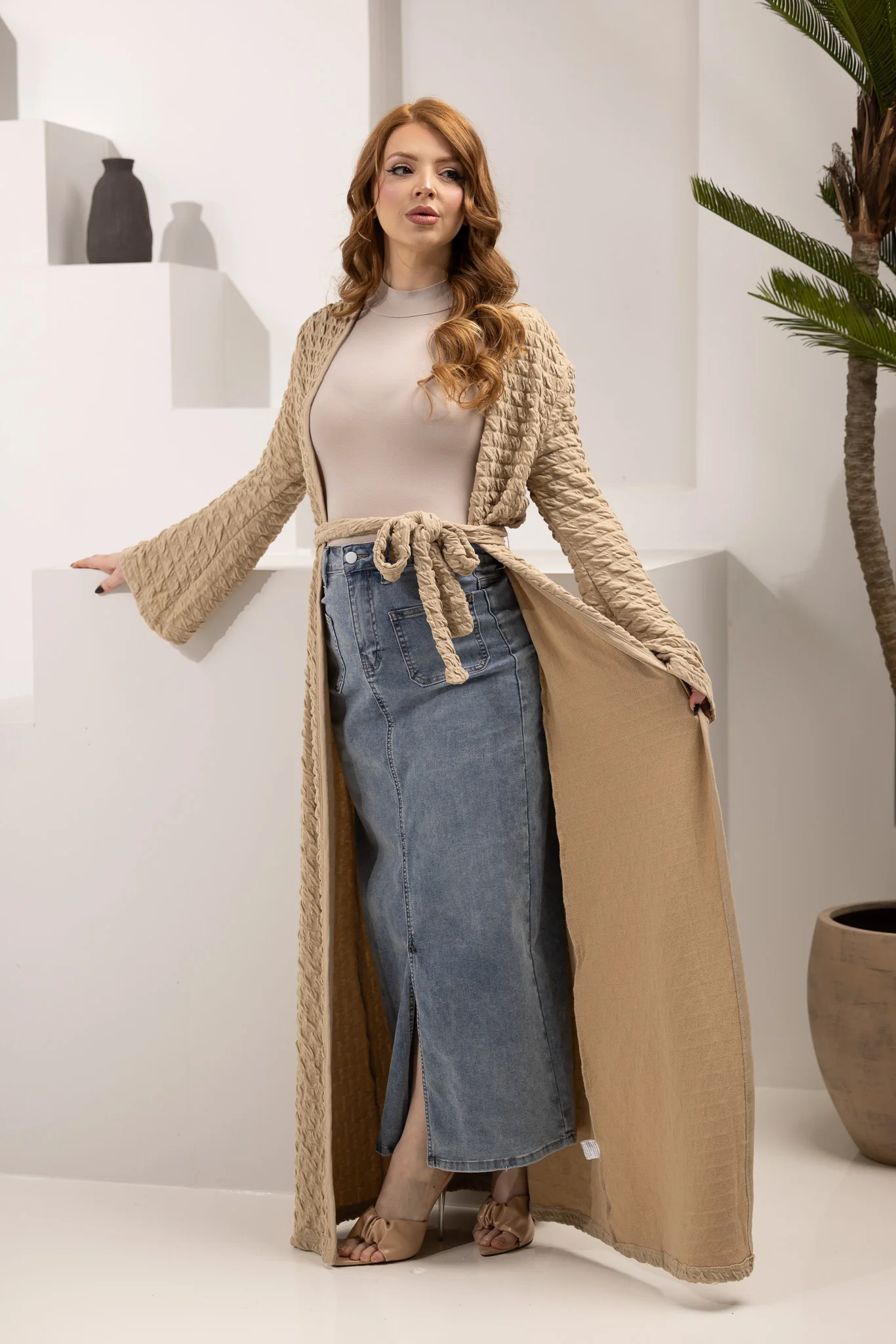 Bubble Tie Cardigan - Image 6