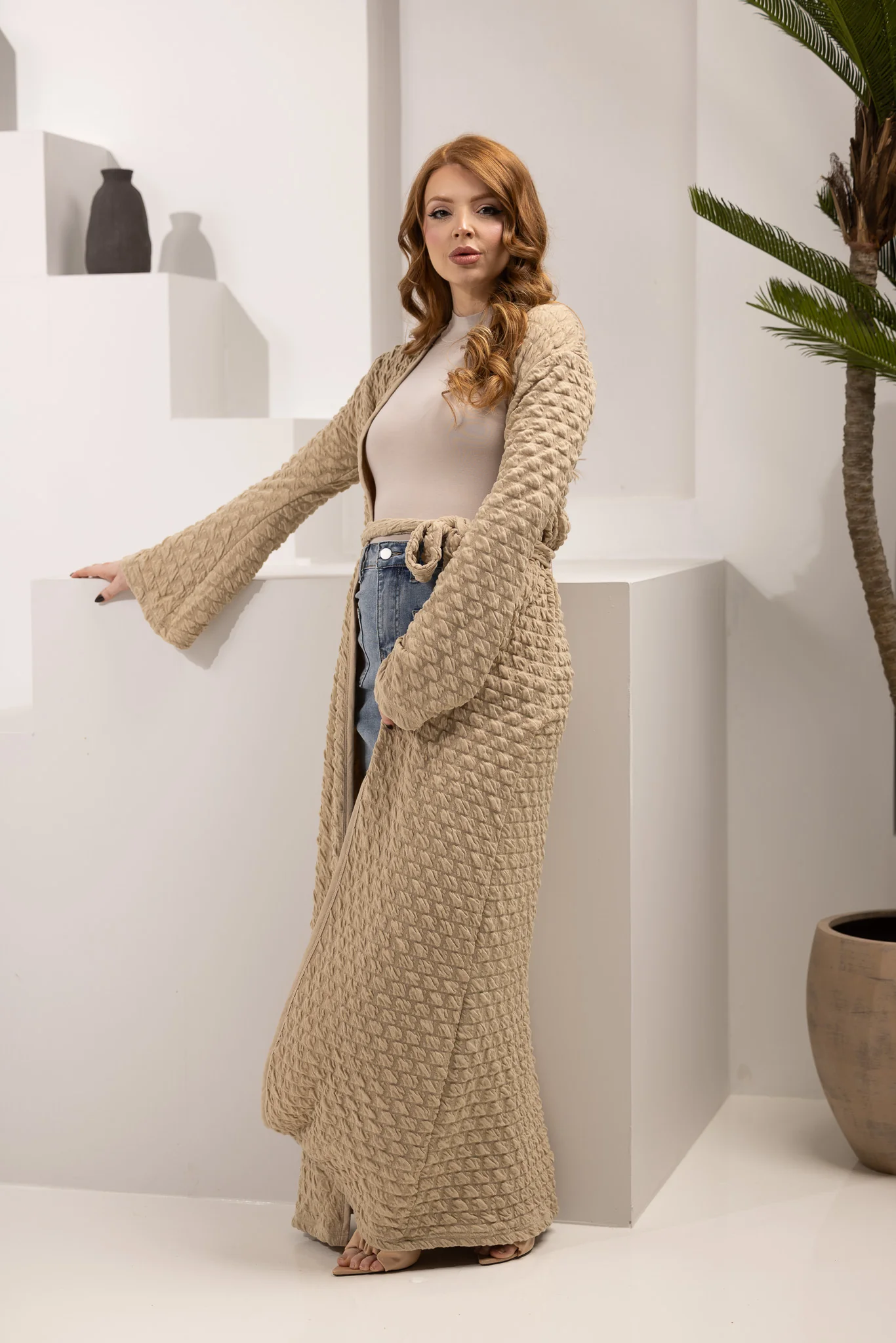 Bubble Tie Cardigan - Image 7