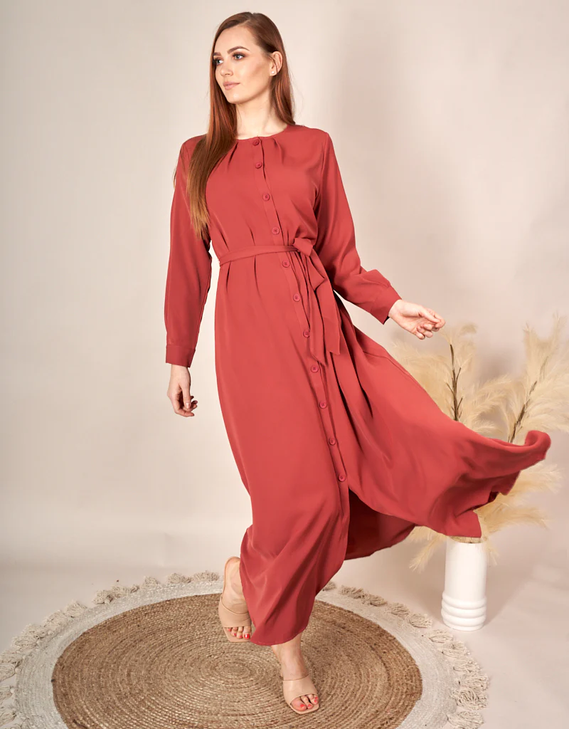 Button Down Abaya - Image 2