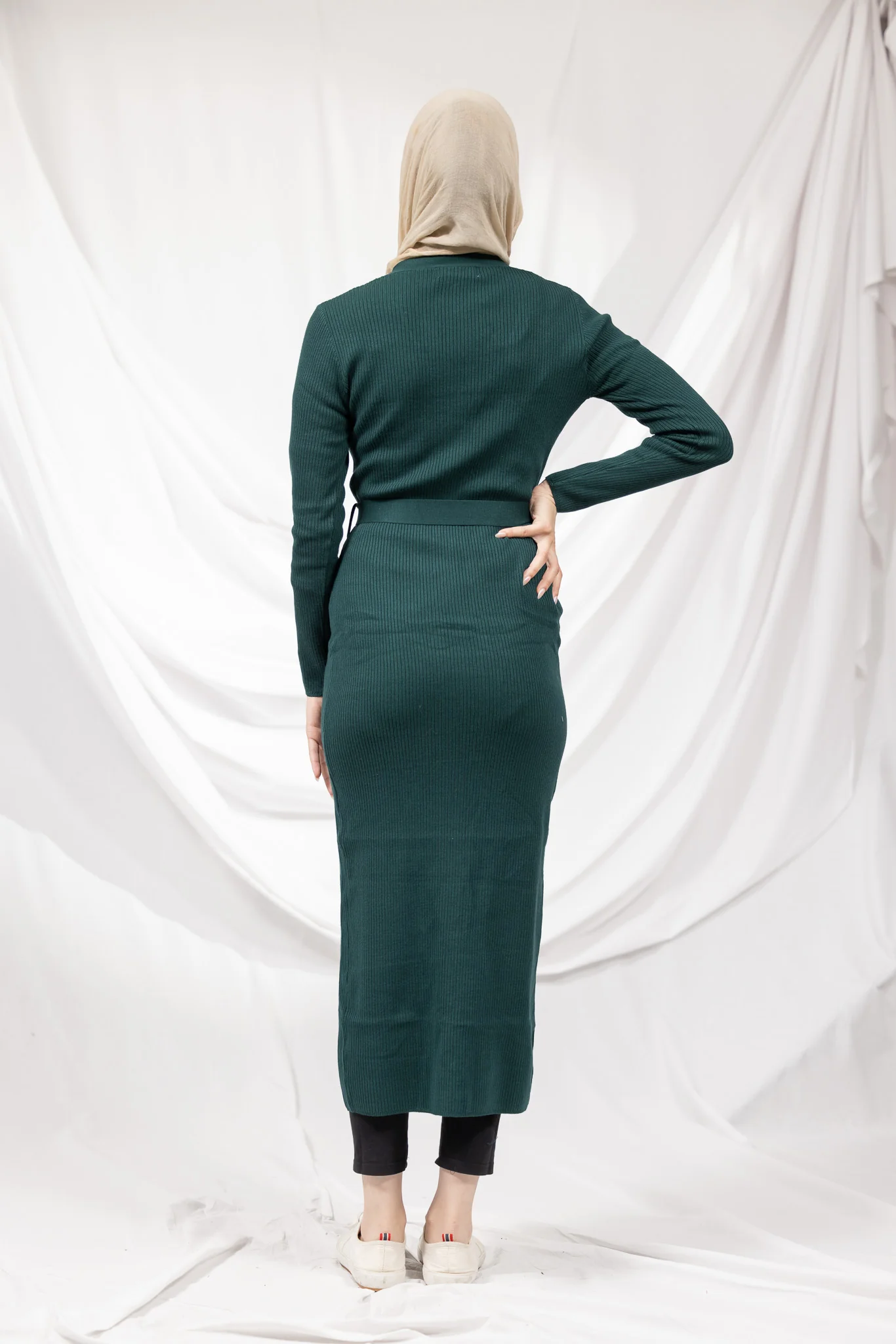 Button Down Knit Dress - Image 5