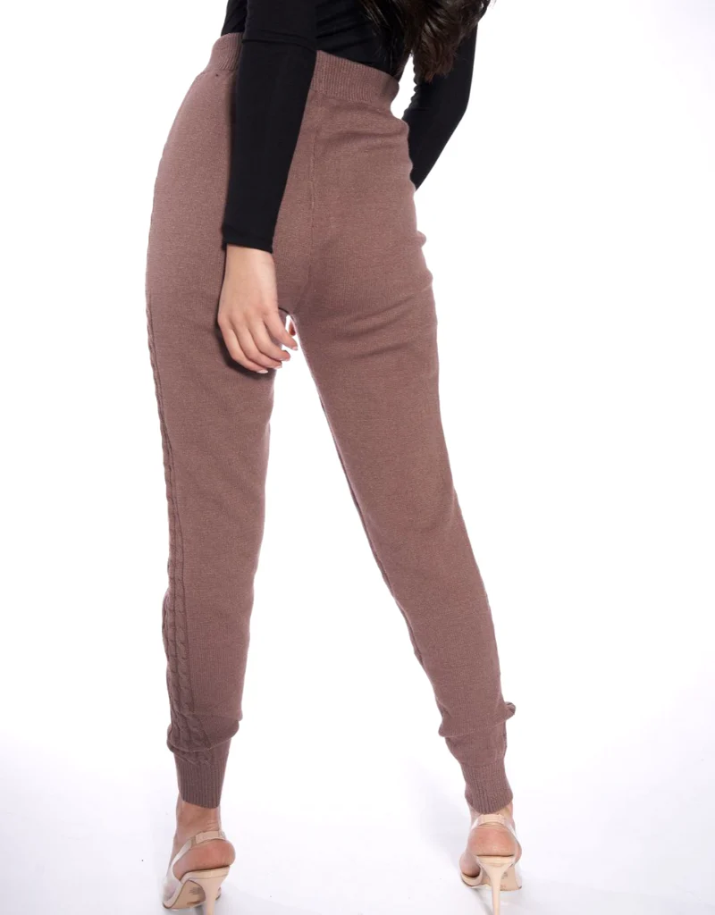 Cable Knit Pants With Pockets - Image 15