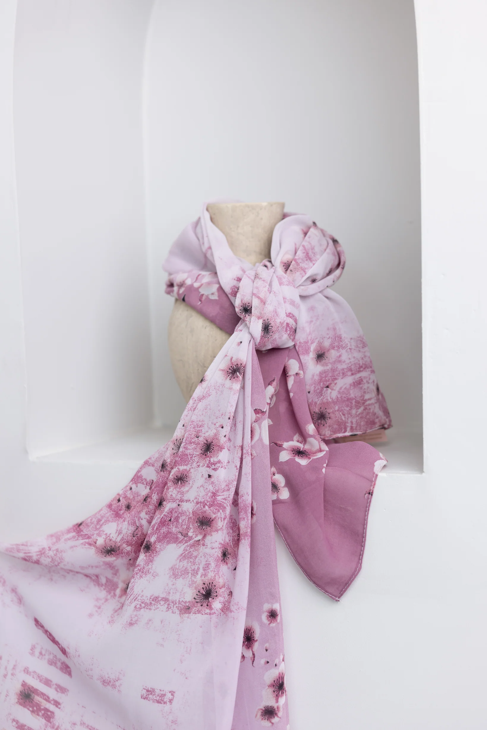 Camellia Printed Shawl - Image 5